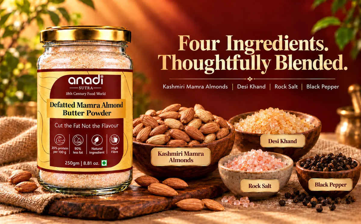 Defatted Mamra Almond Butter Powder | 250gm