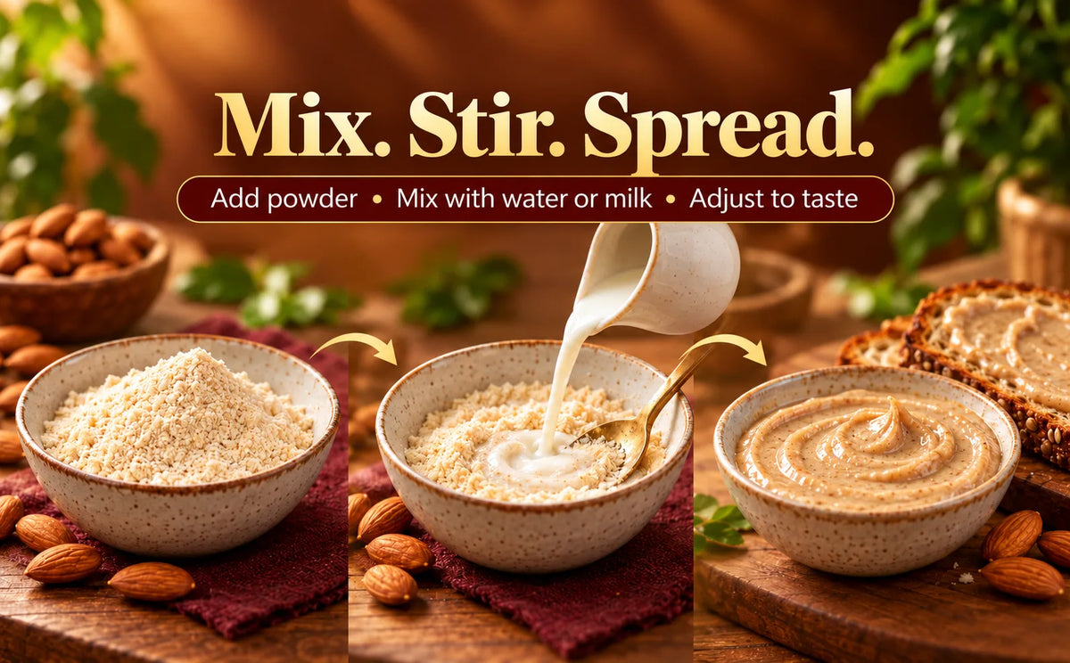 Defatted Mamra Almond Butter Powder | 250gm