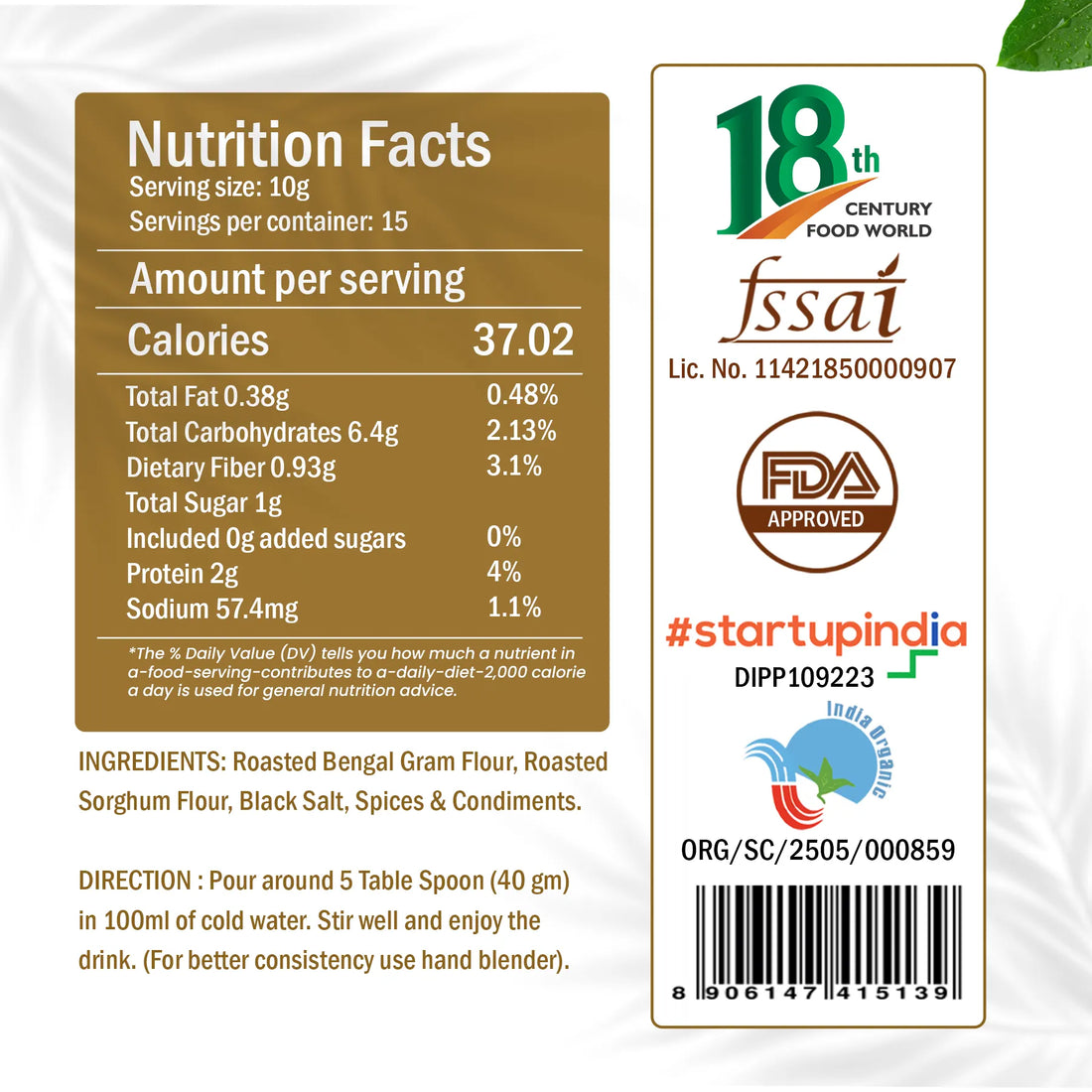 Sattu Premix | 150 gm