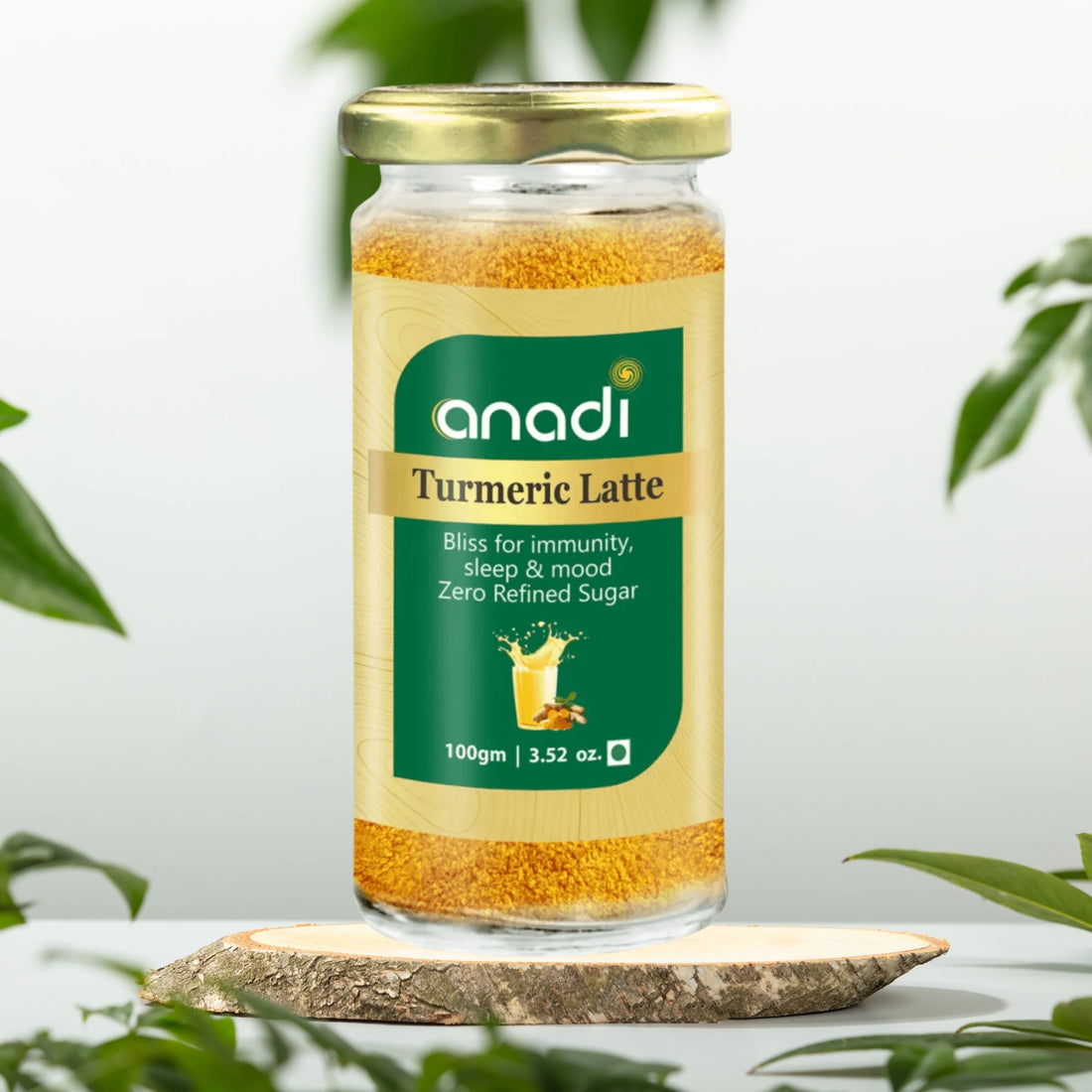 Turmeric Latte 100 gm | Superior Quality Red Turmeric, Mamra Almonds | Multi-functional Drink