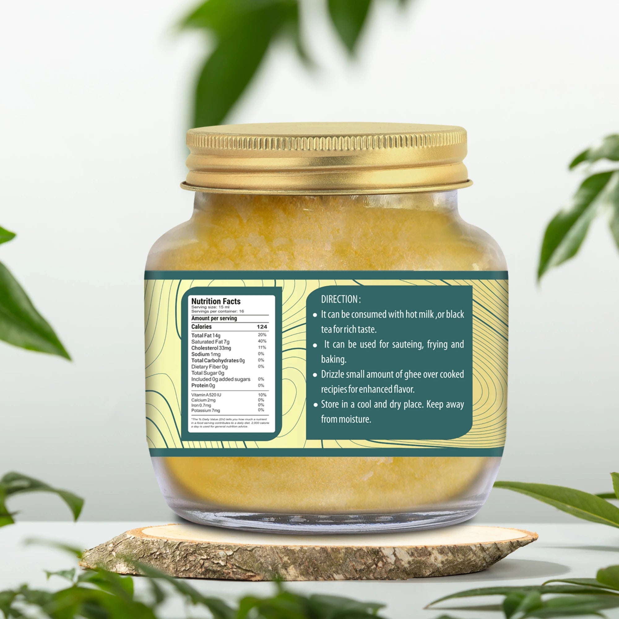 Bilona Ghee 250 ml | Ghrit/गाय का घी | Desi Cow Ghee | Supernutritious Elixir