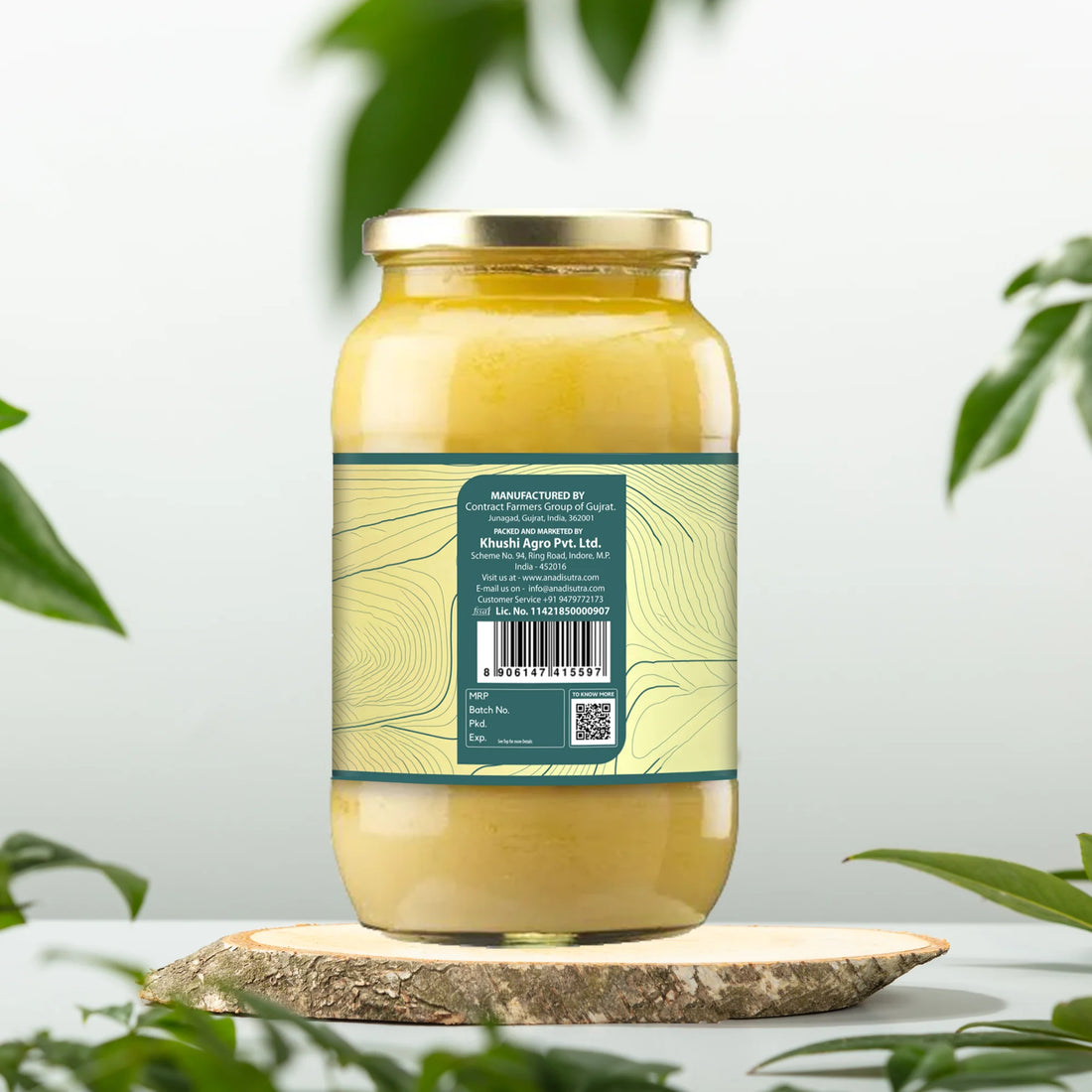 Bilona Ghee 500 ml | Ghrit/गाय का घी | 100% Pure Desi Cow Ghee | Supernutritious Elixir