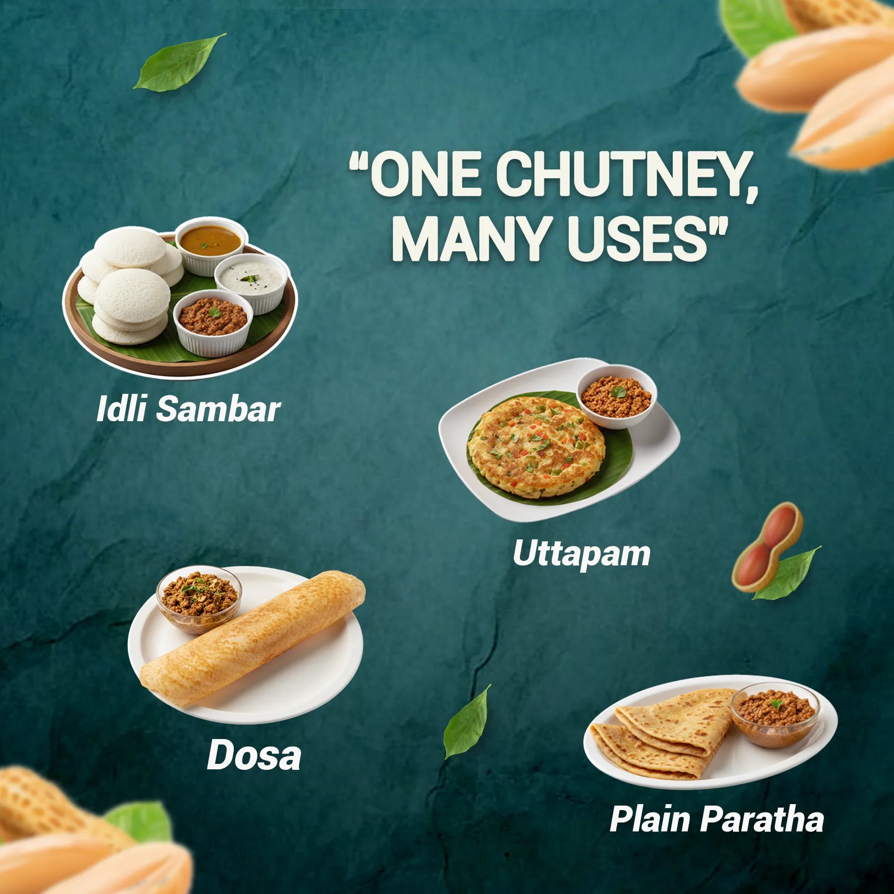 Peanuts Chutney 50 gm