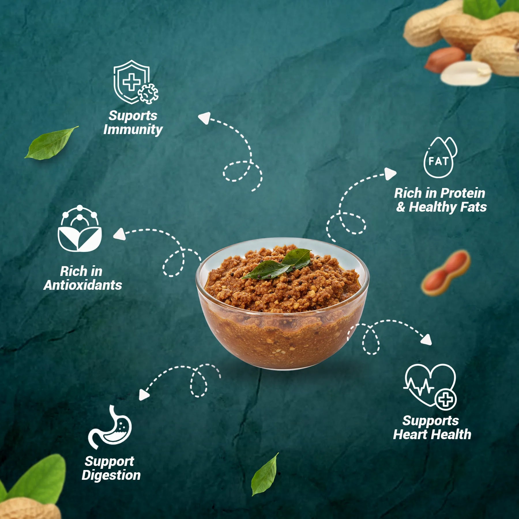 Peanuts Chutney 50 gm