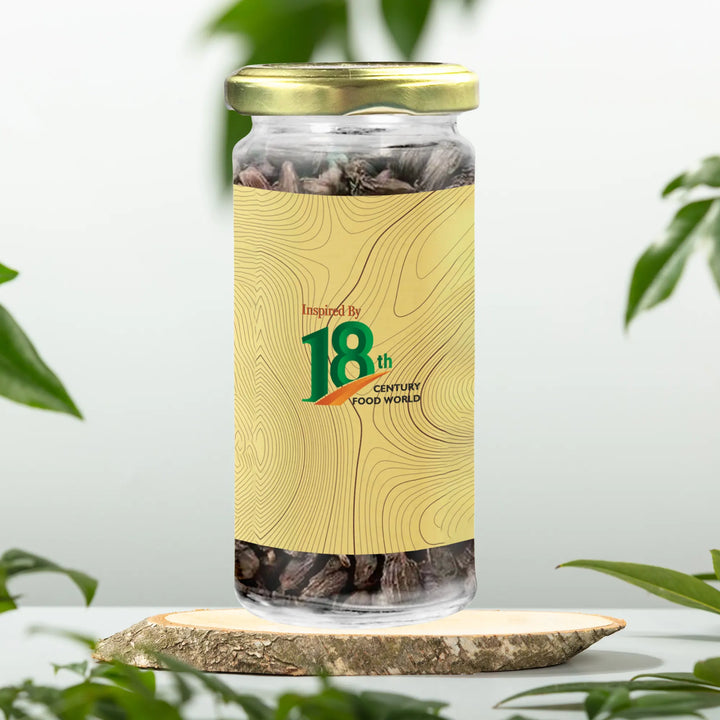 Black Cardamom 75 gm | Badi Elaichi | 100% Natural | Smokey Aroma