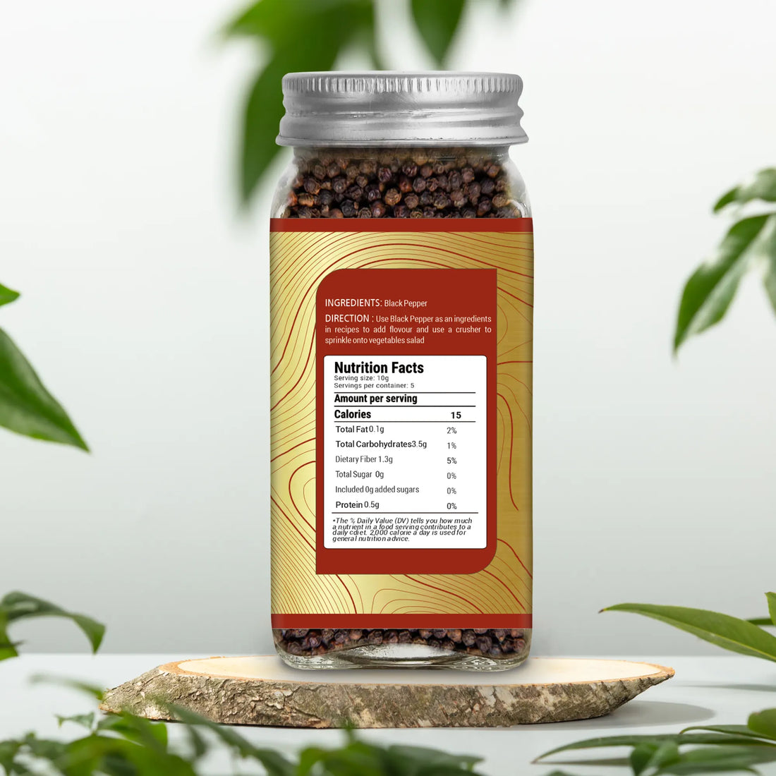 Black Pepper 50gm | Kali Mirch | Premium Quality | Natural Spice