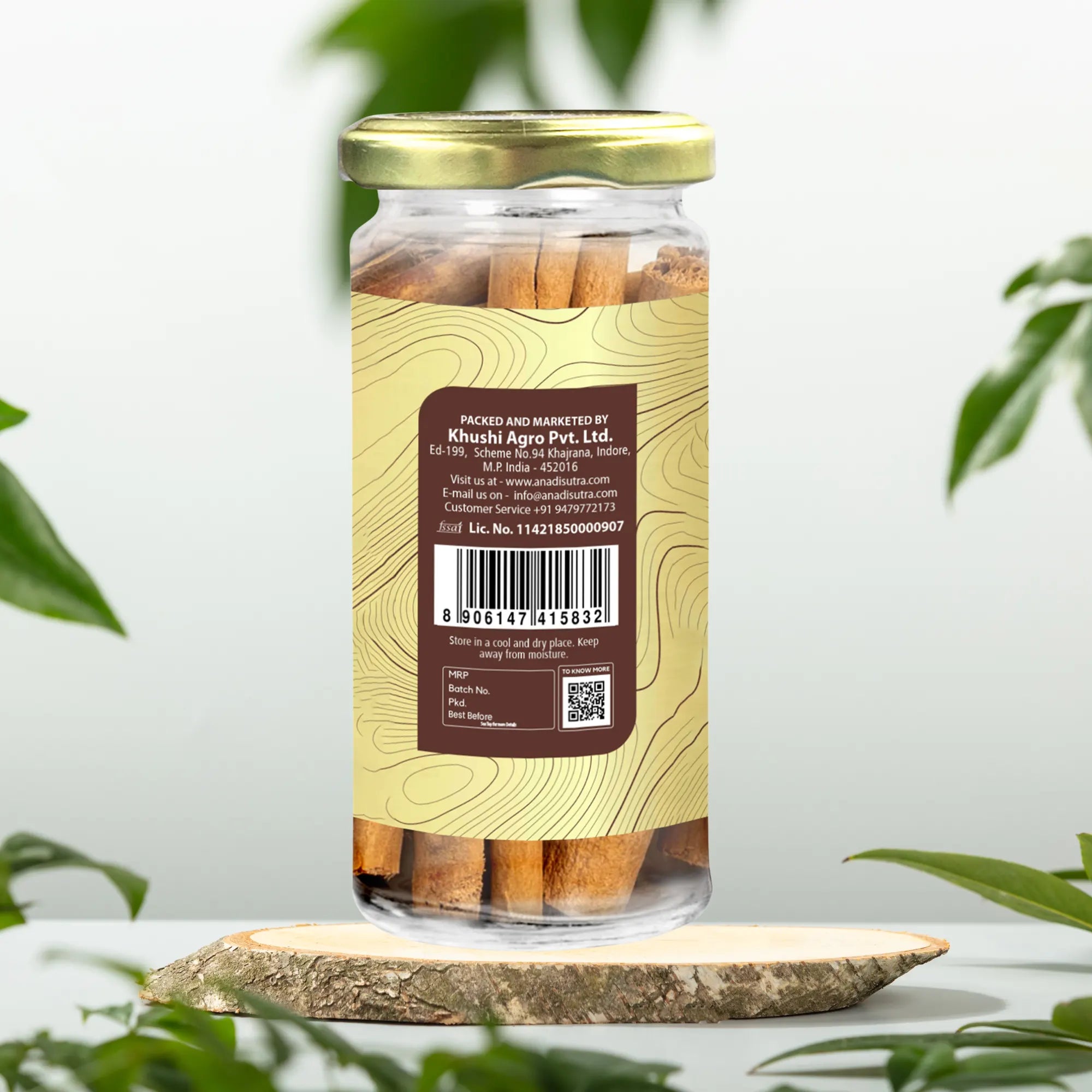 Ceylon Cinnamon Sticks (2 Sticks) 35 gm | True Real Cinnamon Dalchini