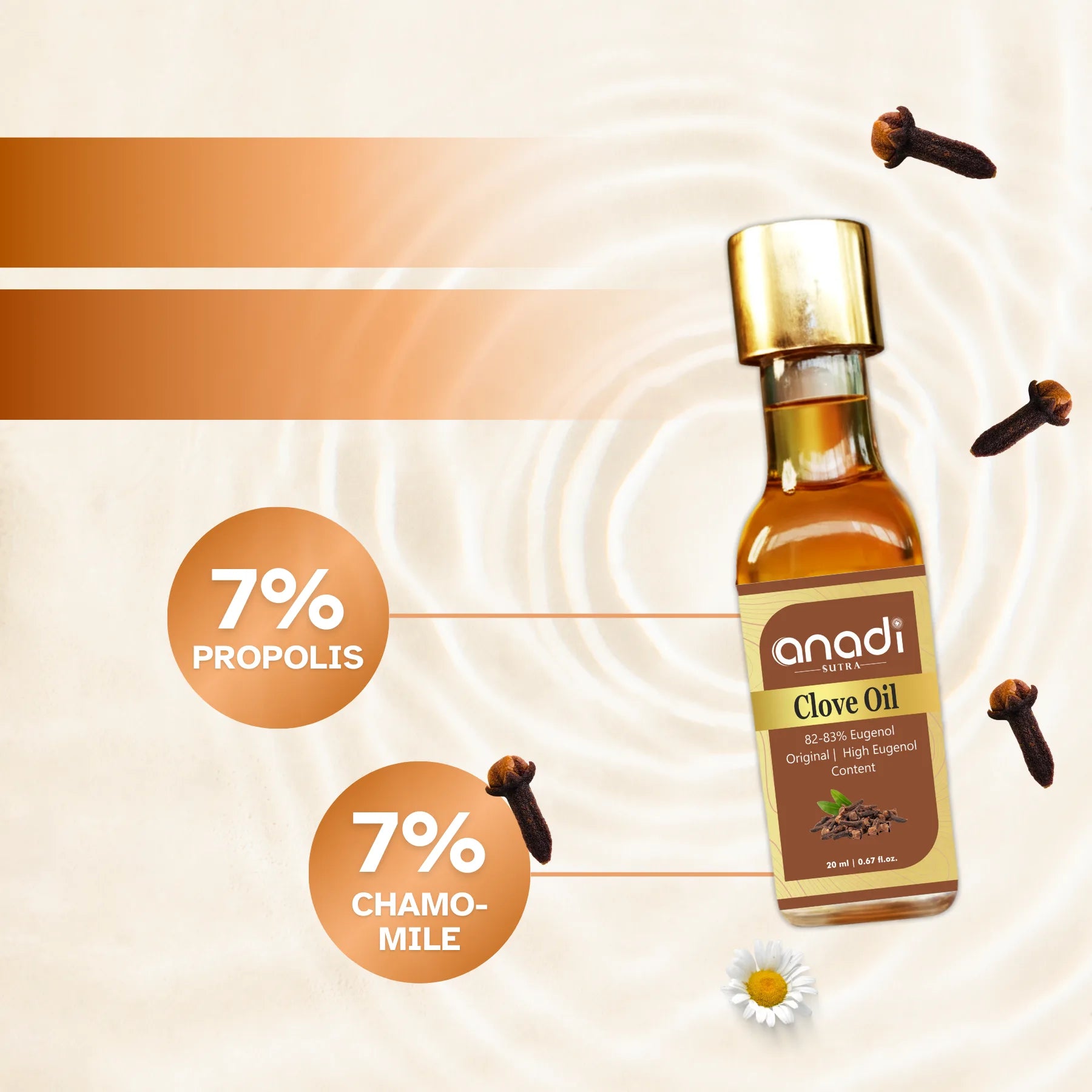 Clove Oil 20 ml | High Eugenol Content