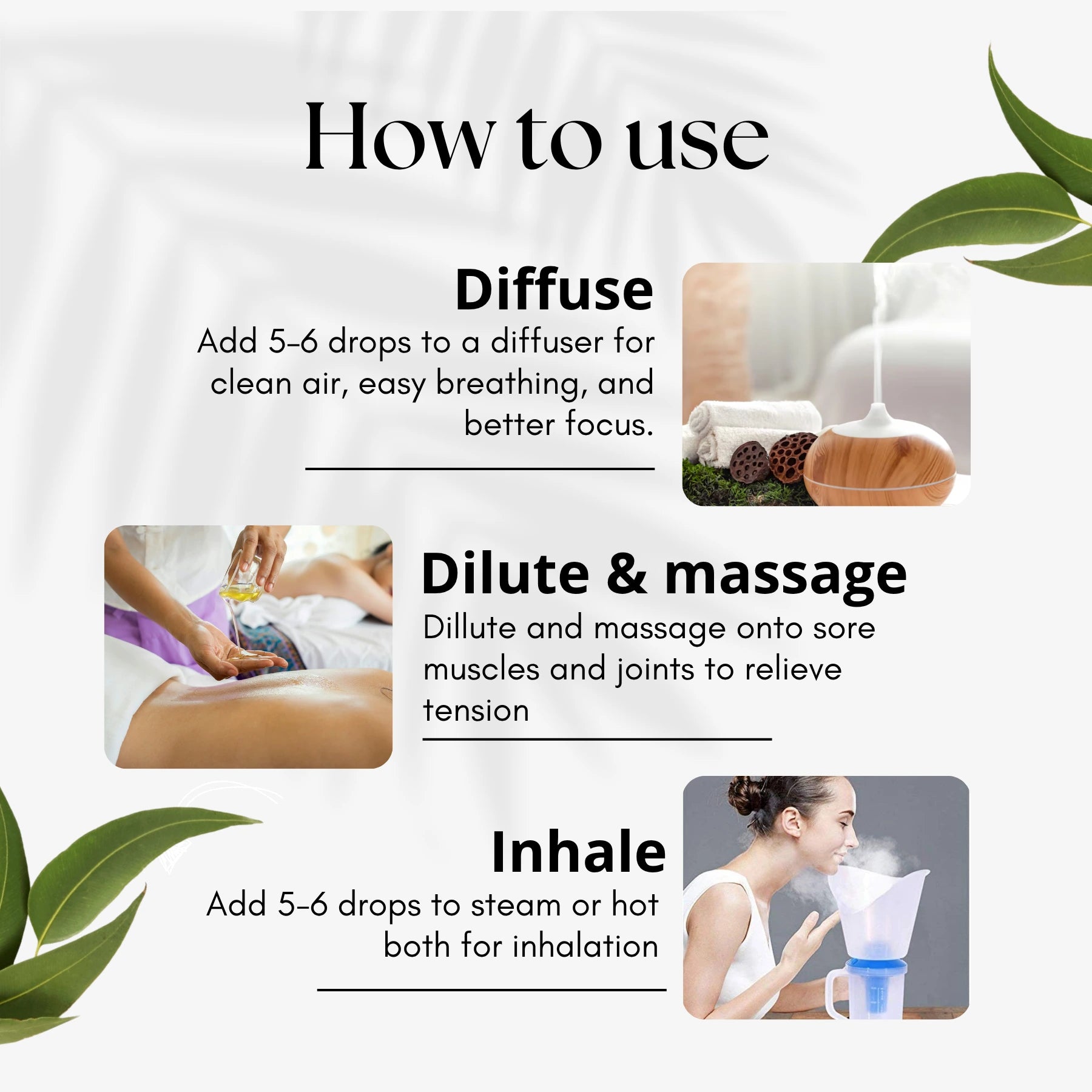 Eucalyptus Oil 15 ml | Natural & Pure | Aromatic Extract