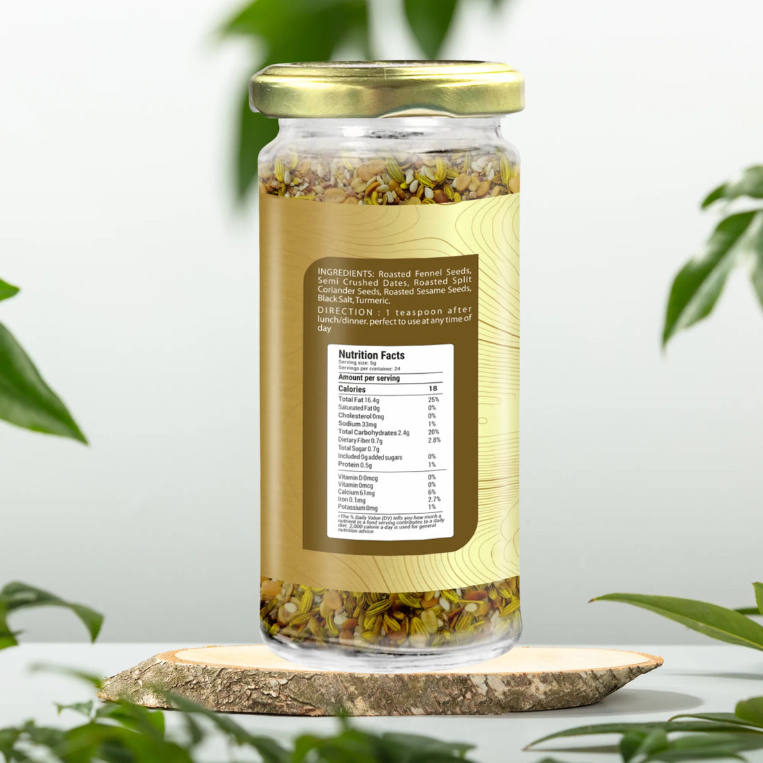 Fennel Zing 120 gm | Premium Mukhwas Blend