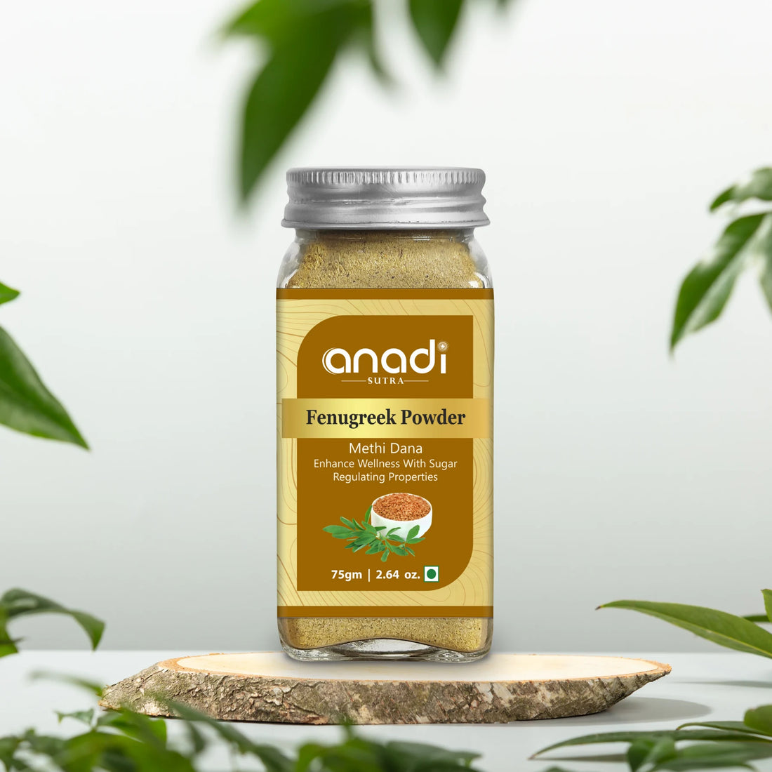 Fenugreek (Methi Dana) Powder 75 gm | Detox Body & Improve Efficiency | Lowers Sugar Level | Stomach Soothing | Mitigates Hair Fall | Support Skin Nourishment