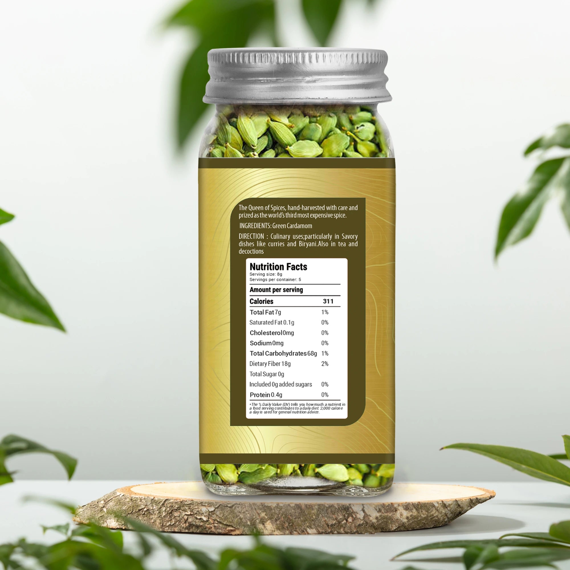 Green Cardamom 40gm | Hari Elaichi | Fresh & Natural | Superior Spice