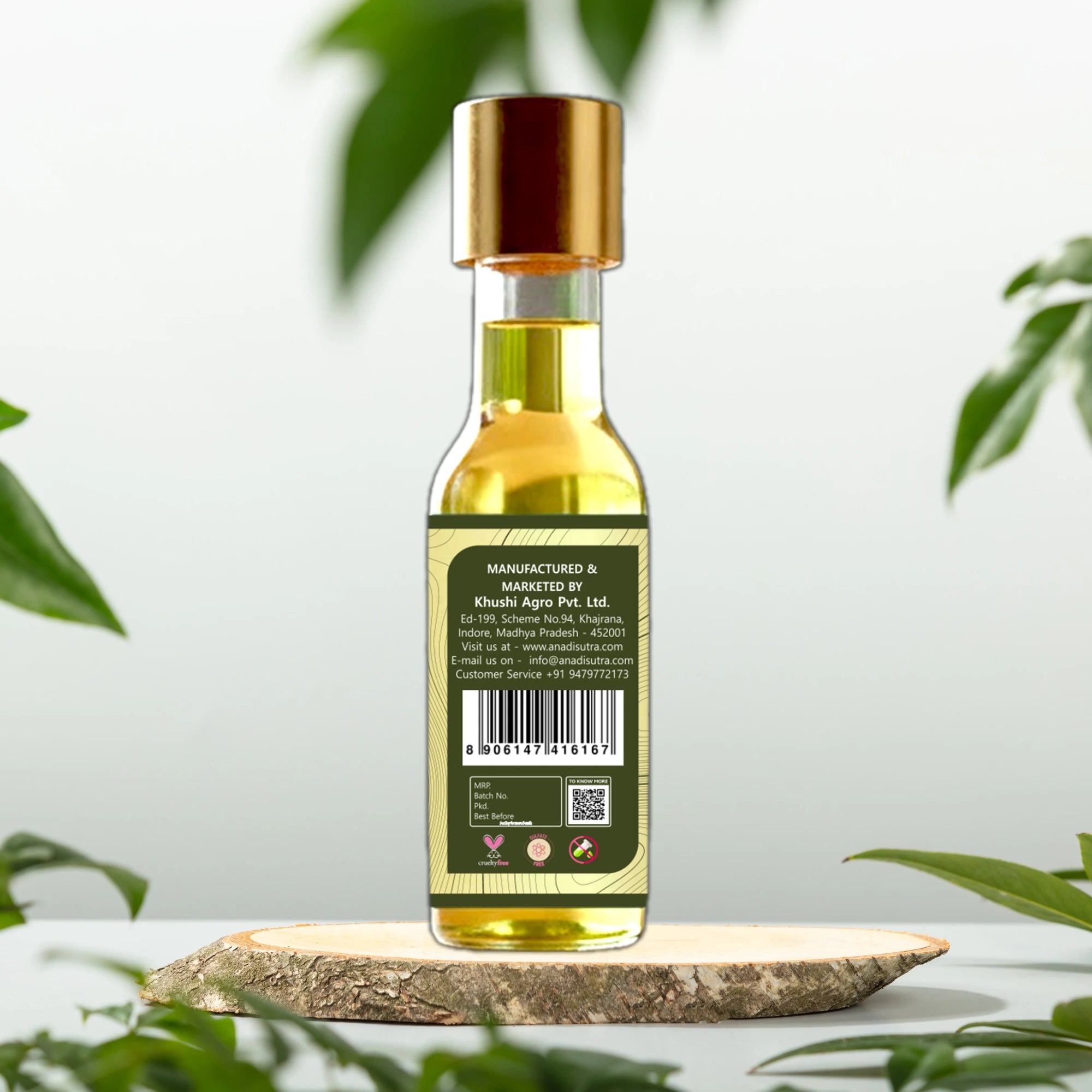 Herblixir Hair Oil 20 ml | 100% Pure Cold Crushed Oil |  Nature’s Deep Nourishment for Healthier Shine