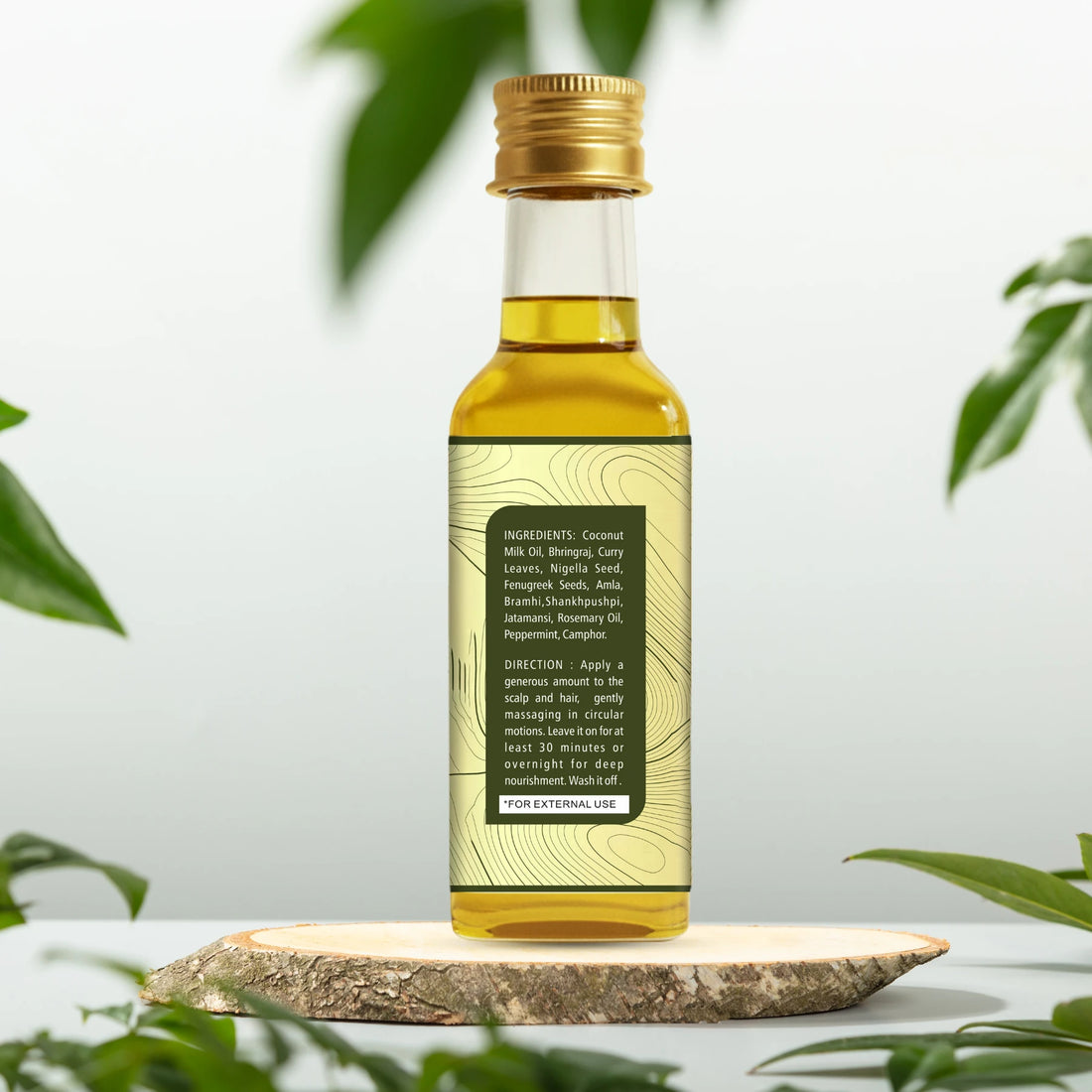 Herblixir Hair Oil 20 ml | 100% Pure Cold Crushed Oil |  Nature’s Deep Nourishment for Healthier Shine