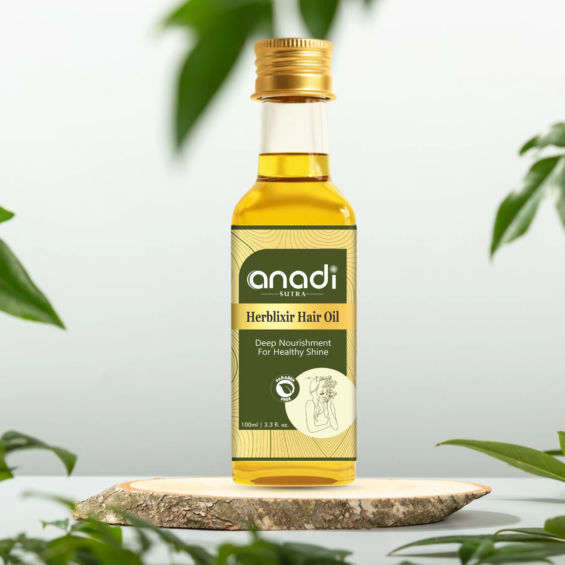 Herblixir Hair Oil 20 ml | 100% Pure Cold Crushed Oil |  Nature’s Deep Nourishment for Healthier Shine