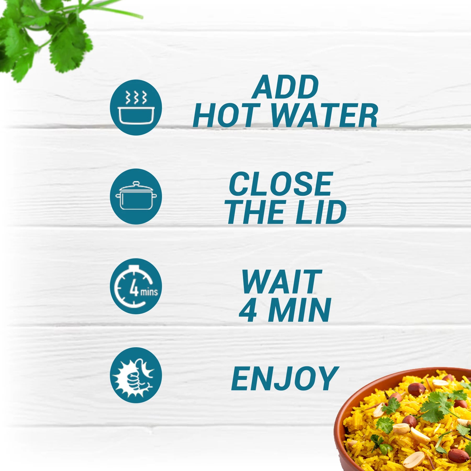 Instant Poha Mix 75 gm | Wholesome Breakfast, Preservative-Free | Pre-Roasted | Red Chili Free | No Refined Sugar | No Palm Oil