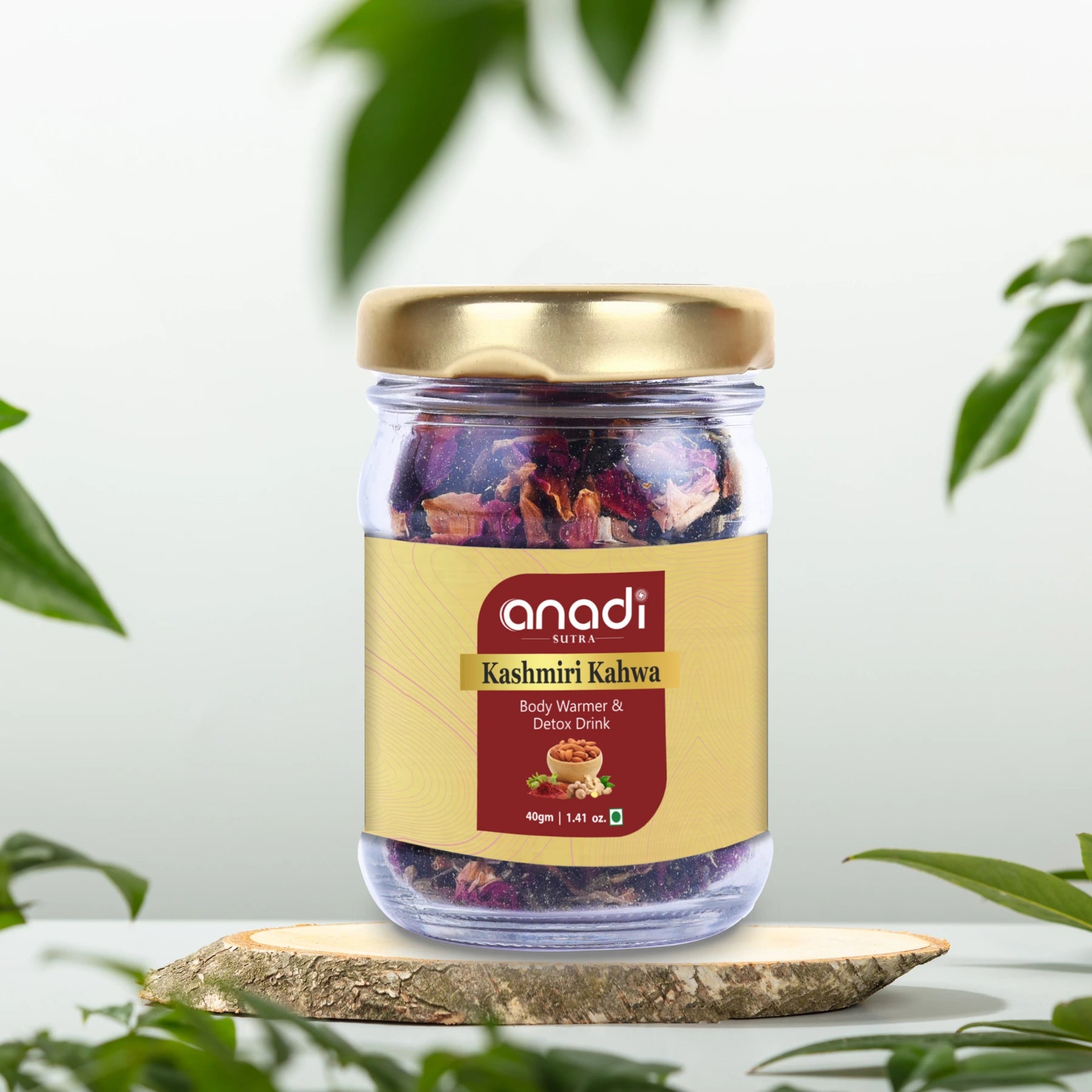 Kashmiri Kahwa 40 gm | Refreshing and Original | Immunity Booster Tea | Natural Detox Drink