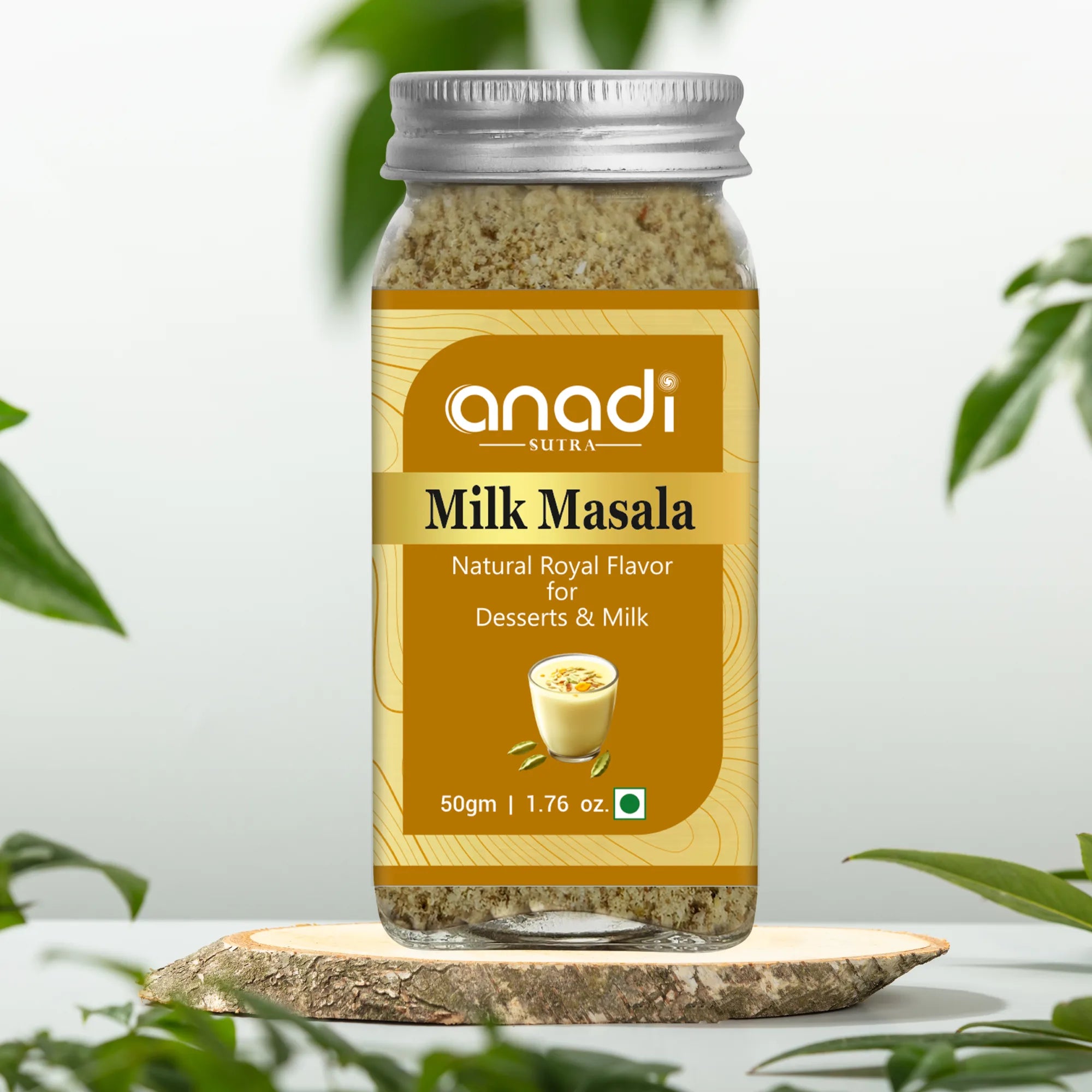 Milk Masala 50gm | Kesar Doodh Masala | Natural Premium Saffron & Dry Fruit Mix | Luxurious Drink | Easy to Prepare