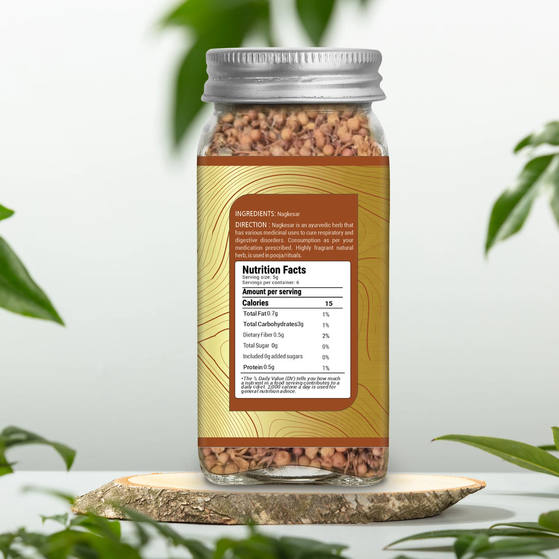 Nag Kesar 30 gm | Mesua Ferrea | Highly Fragrant Natural Herb