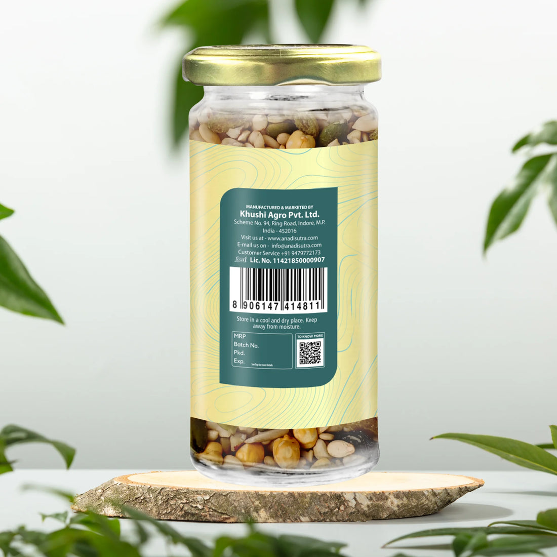 Nutri Seeds 100 gm | 9 powerful seeds, nuts, and dry fruits | Guilt Free Healthy Snack | Vegan & Gluten Free