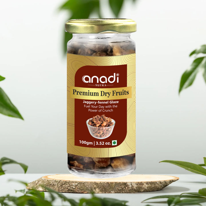 Premium Dry Fruits - Jaggery Fennel Glaze 100gm