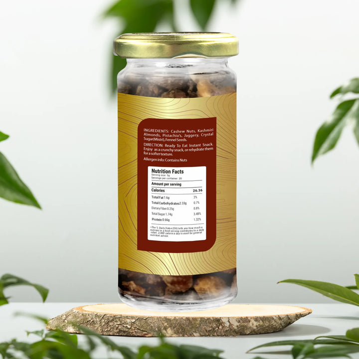 Premium Dry Fruits - Jaggery Fennel Glaze 100gm