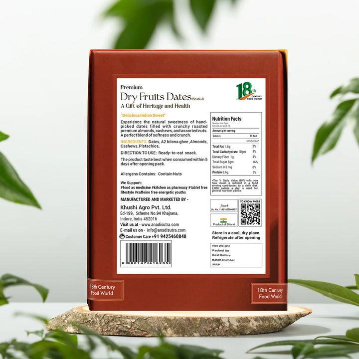 Premium Dry Fruit Dates 150gm  – Stuffed | Sweet & Nutritious Snack