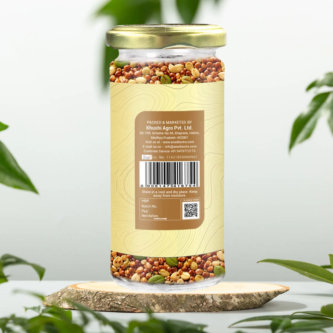 Roasted Seed Mix 120gm | Millet & Seed Mix with Natural Ingredients