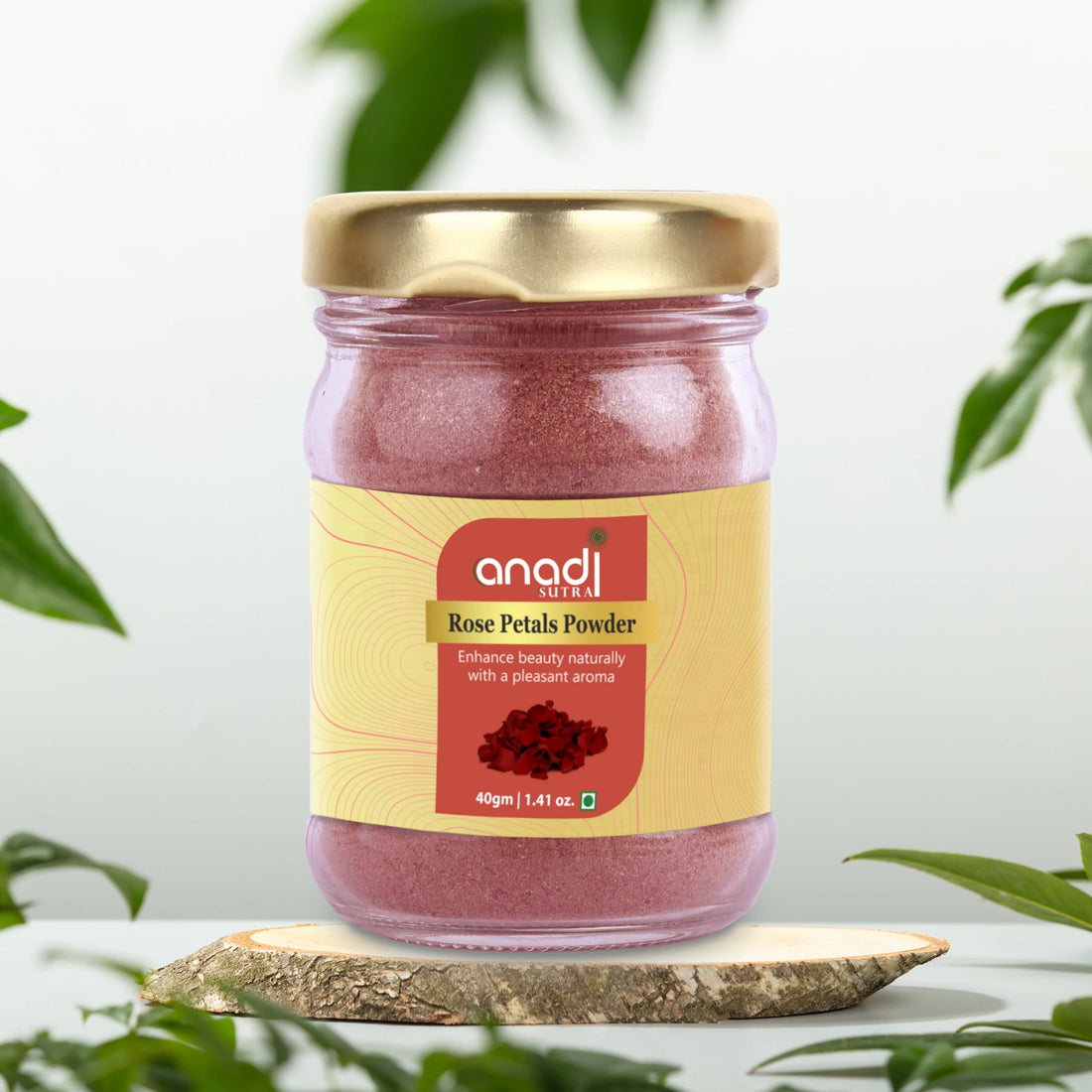 Rose Petal Powder 40 gm | Desi Gulab | High Aroma | Natural Rose Syrup Delight, Preservative Free