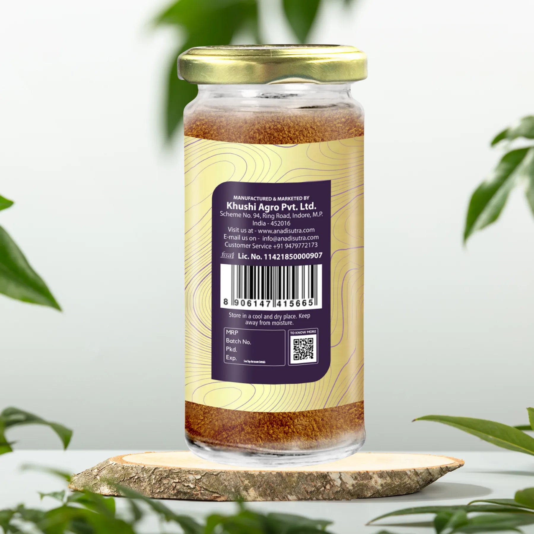 Saffron Rich Black Dry Dates Powder 150 gm | Medjool Khajur Kesar Elaichi Mix Powder