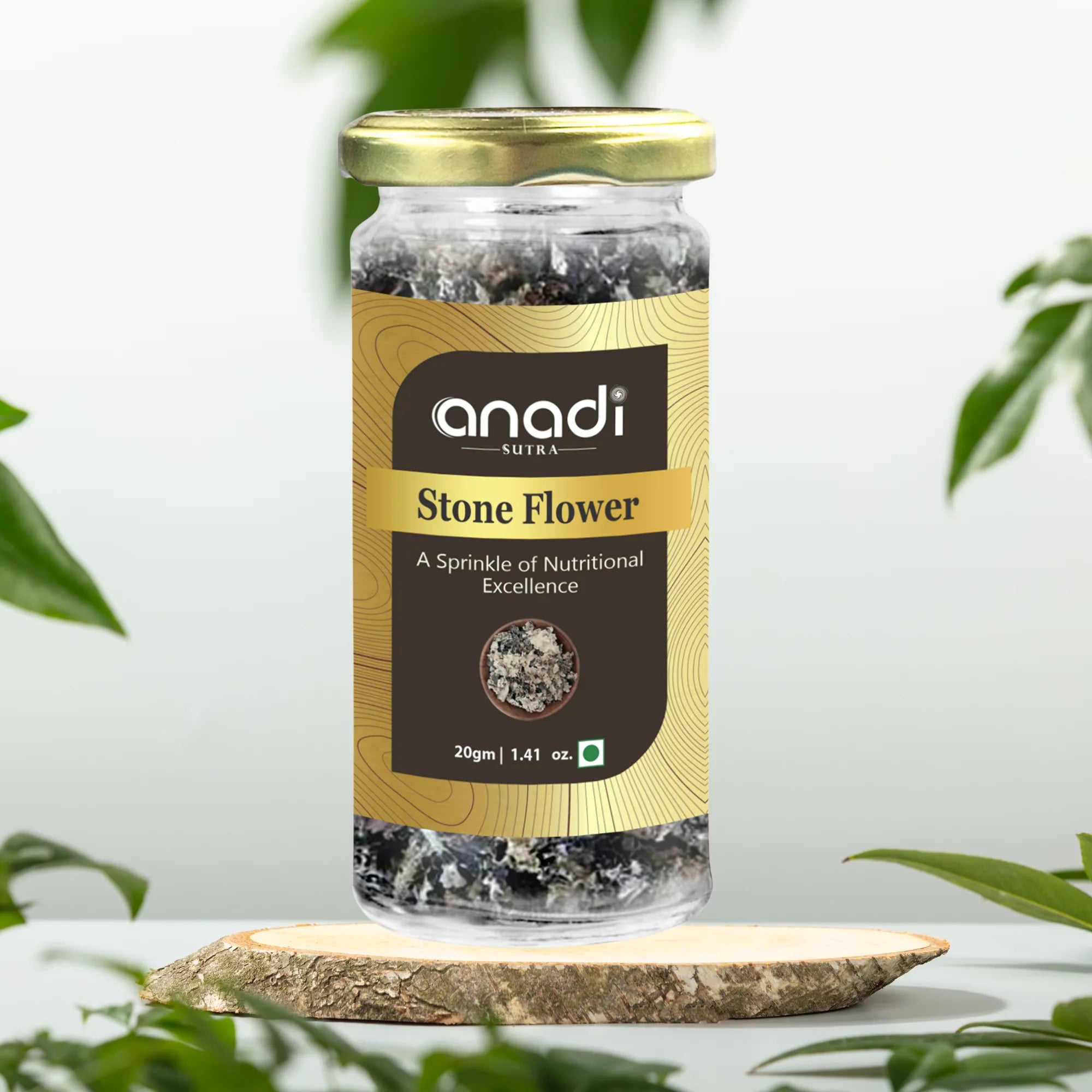 Stone Flower 20 gm | Dagad Phool / Pathar Phool | 100% Natural & Authentic Spice | Parmotrema Perlatum / Kalpasi