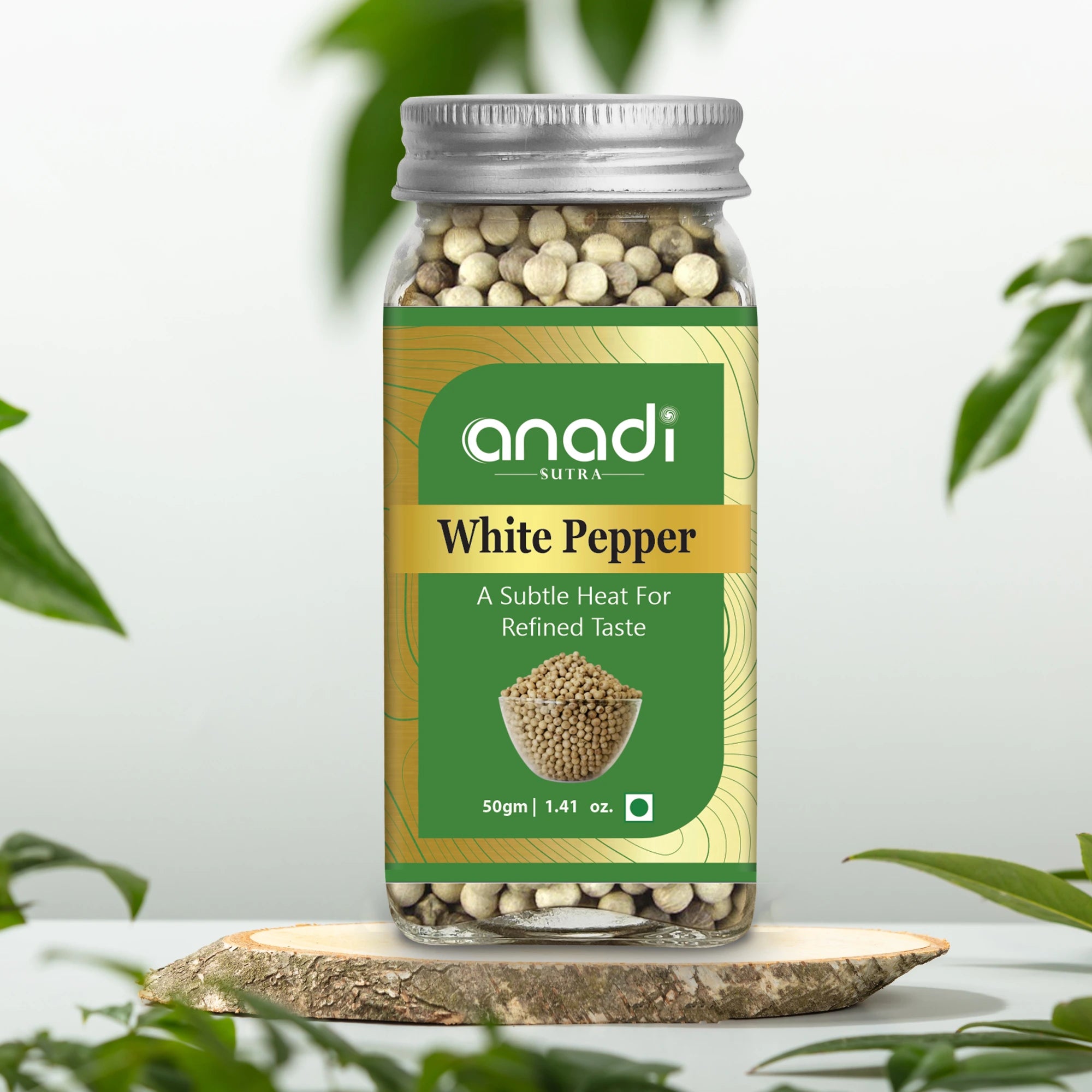 White Pepper 50 gm | Safed Mirch | 100% Pure & Natural Premium Quality Spice