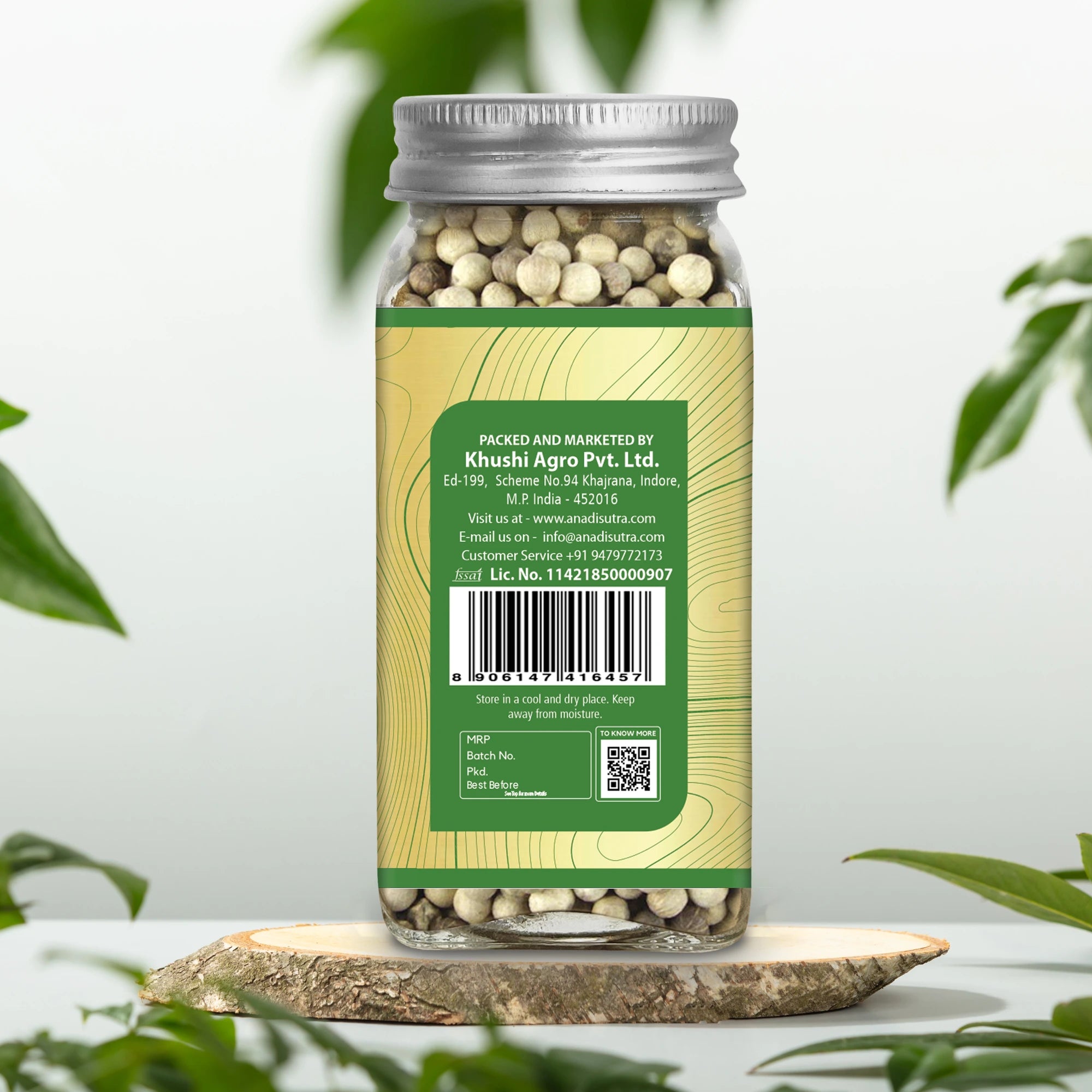 White Pepper 50 gm | Safed Mirch | 100% Pure & Natural Premium Quality Spice