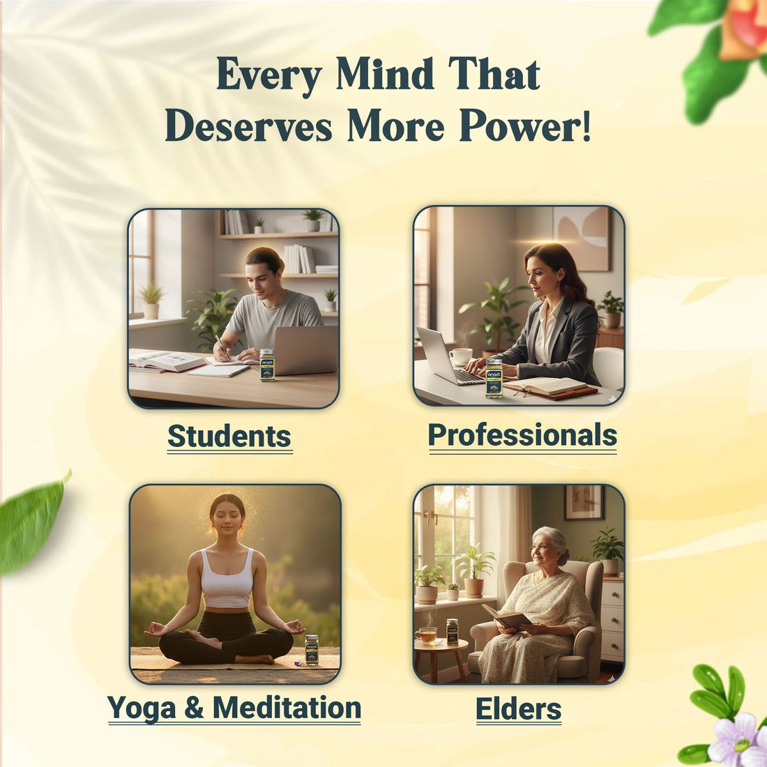 Wisdom+ 50 gm | Cognitive Excellence