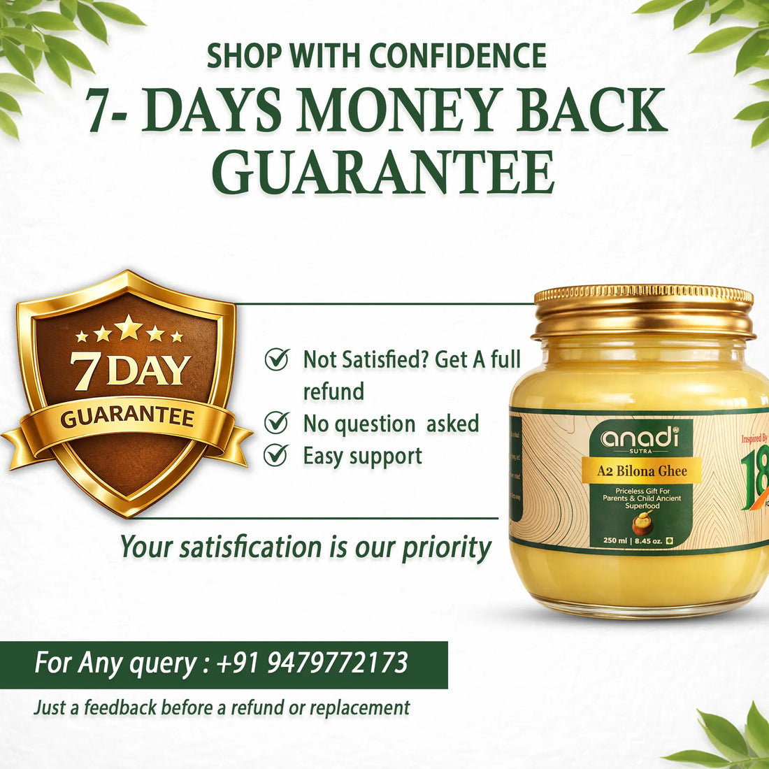 A2 Bilona Ghee | 250 Ml