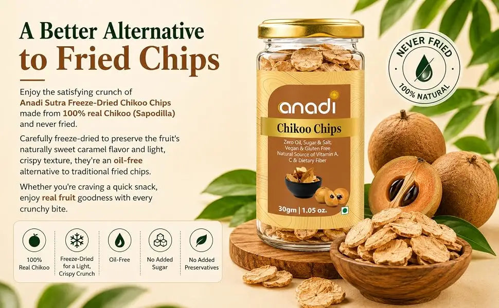 Chikoo Chips | 30 gm