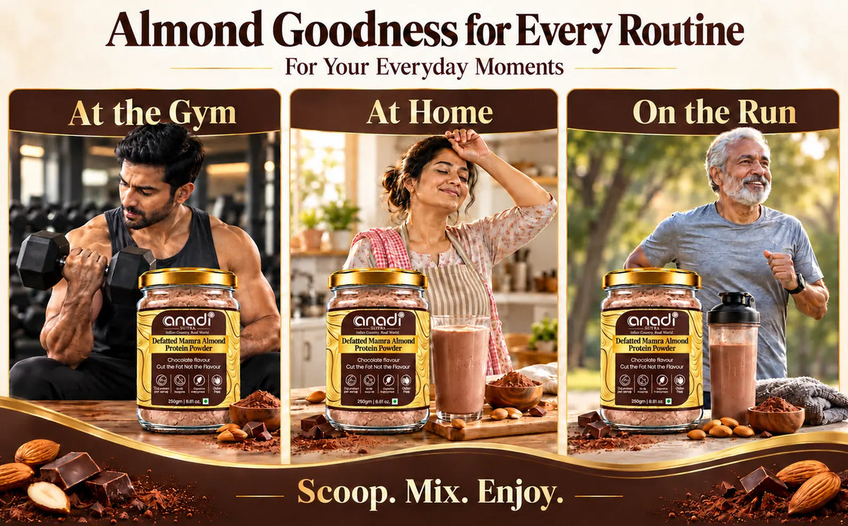 Defatted Mamra Almond  Protein Powder | 250 gm