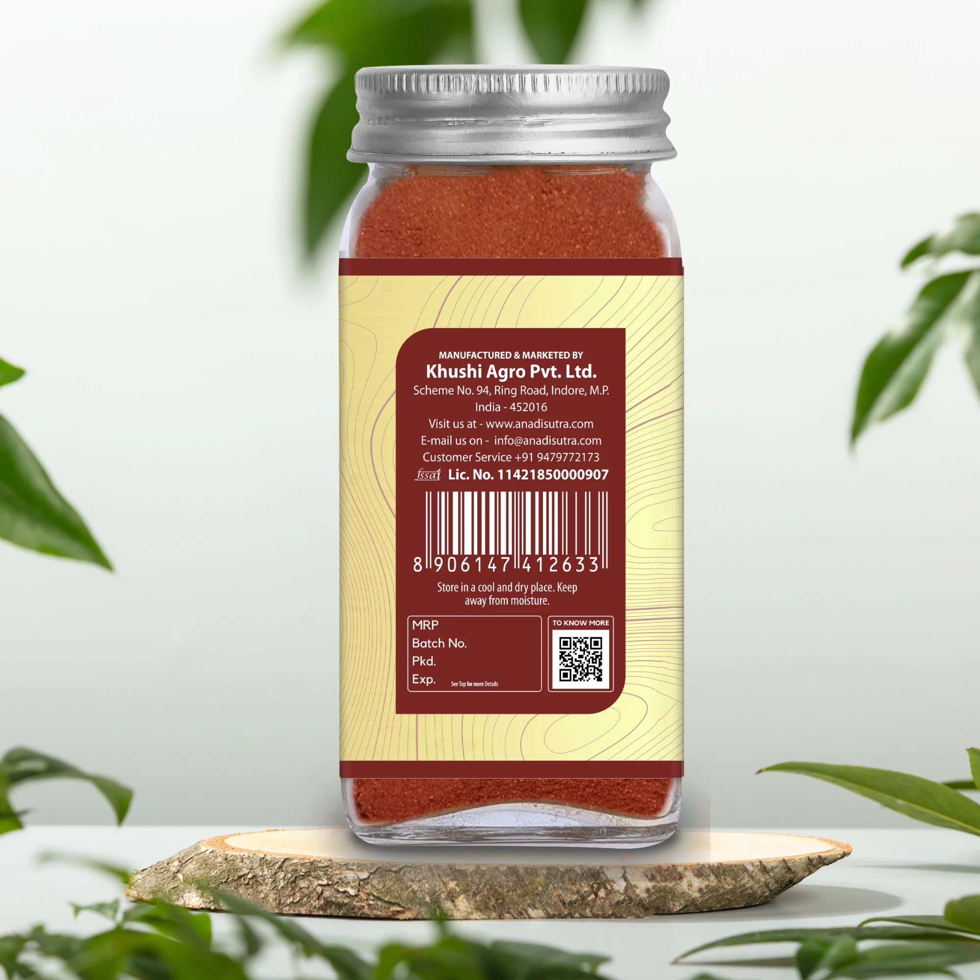 Anardana Powder 50 gm | Pomegranate Seeds Powder | Sprinkle it over salads and fruit chaat to boost the tangy flavor | Promotes Healthy Digestion | Relieves Acidity & Bloating