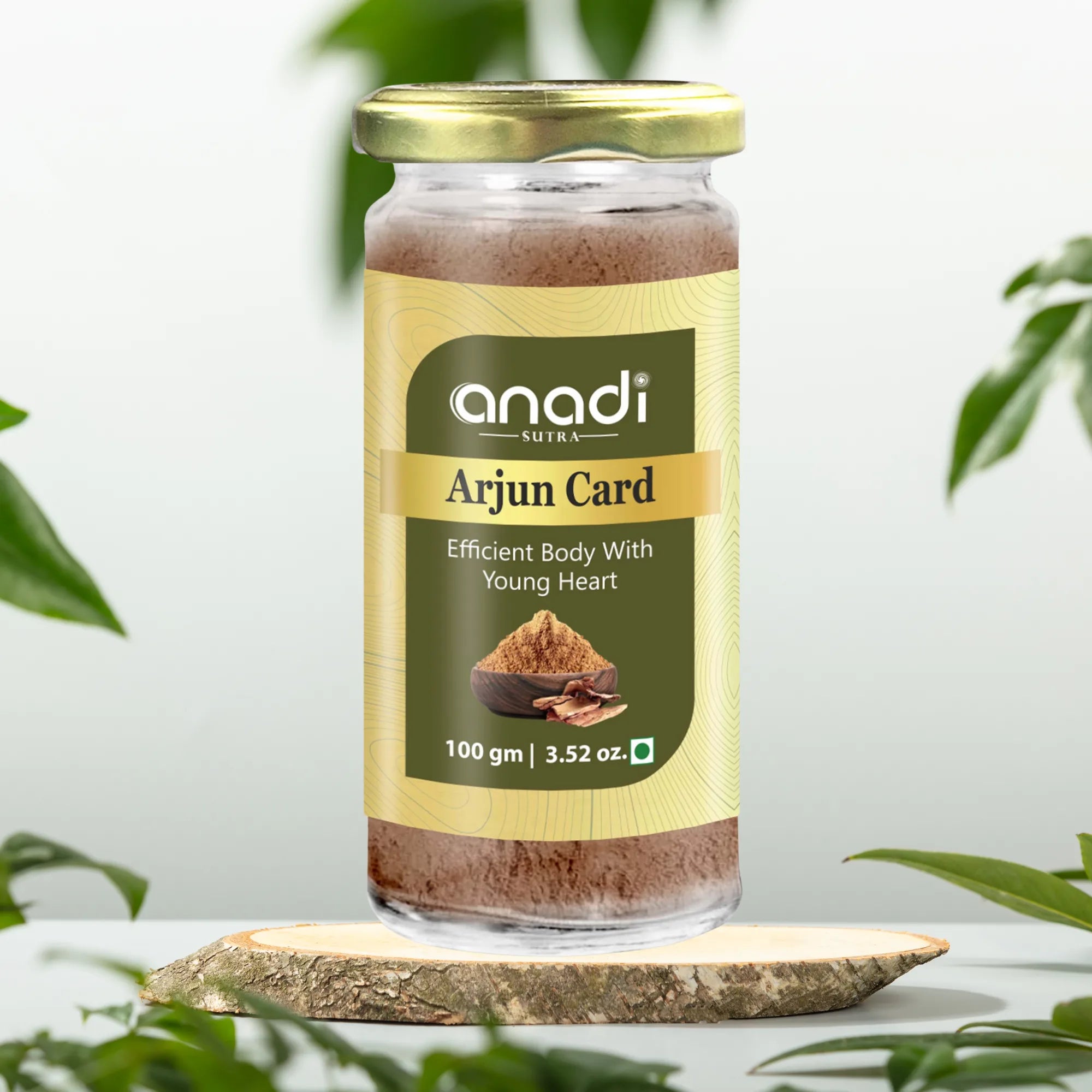 Arjun Card 100 gm | Arjun Chal Spices Blend | Tridosha Balance Tea | Cardiovascular Energizer | Heart Tonic | Cardiotonic Benefits |