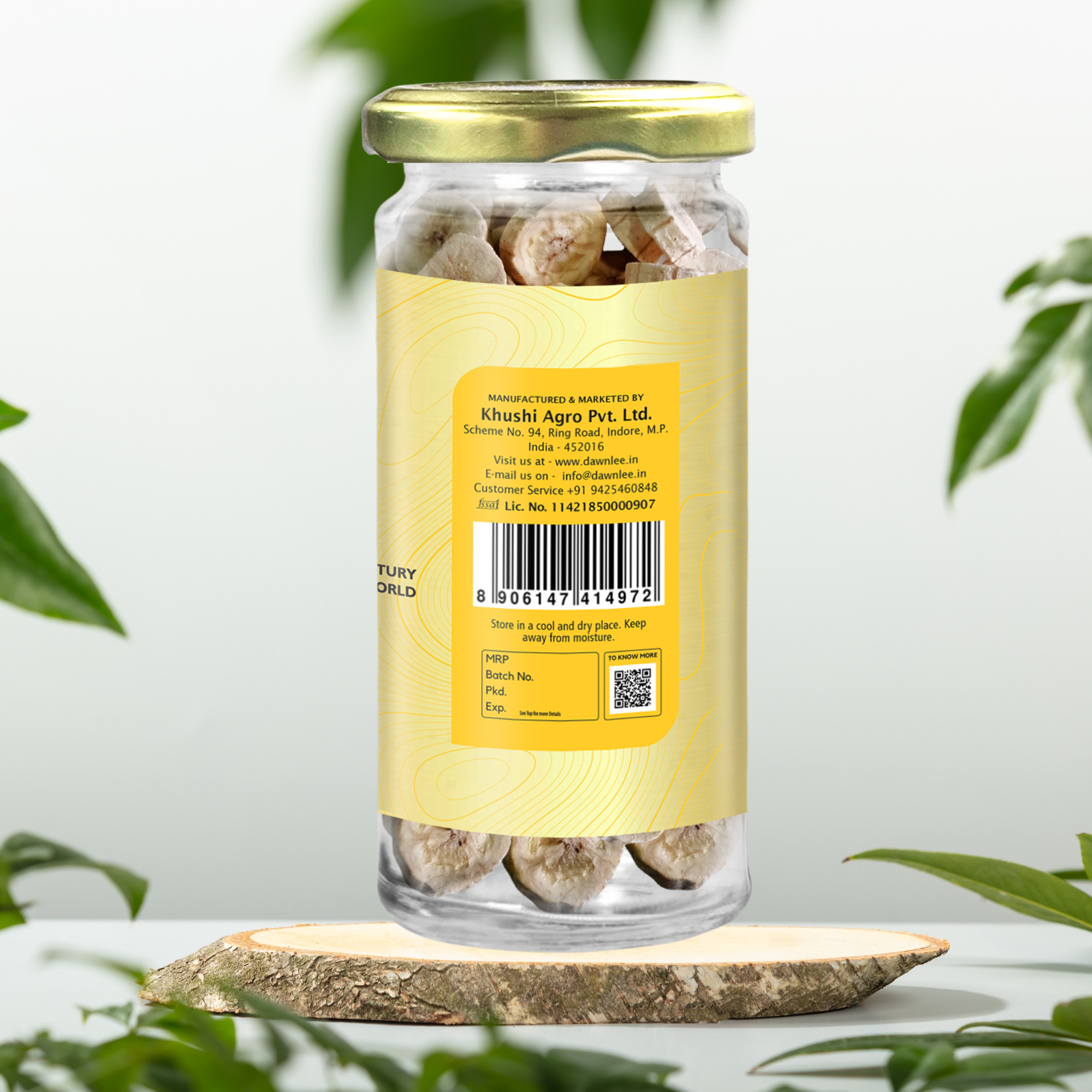 Banana Chips 35 gm | Freeze Dried | 100% Natural Banana Fruit / Kela Chips | No Added Sugar | Vegan & Gluten-Free