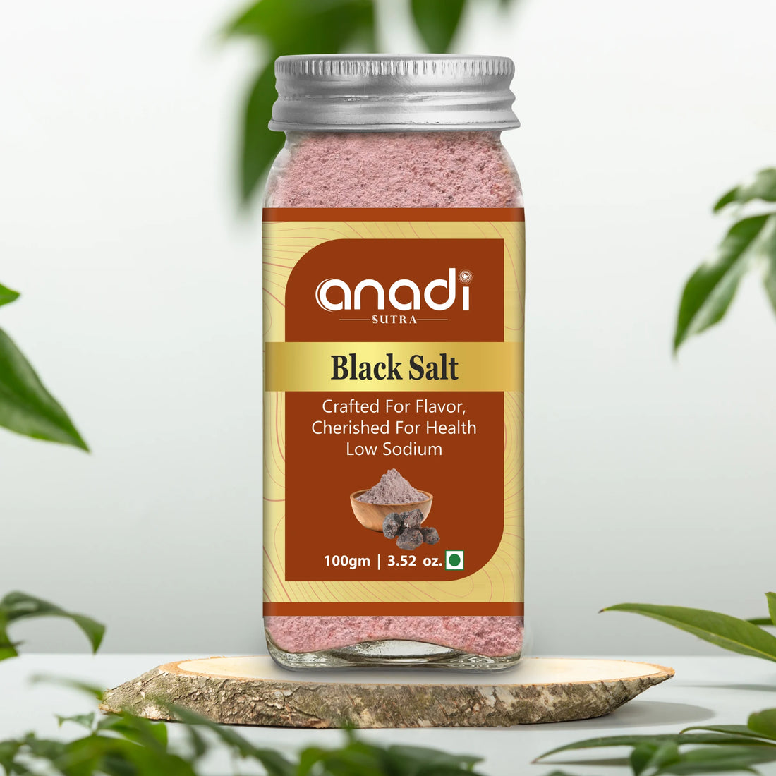 Black Salt 100 gm | Rock Salt | Natural Kala Namak | Preferable Over White Salt