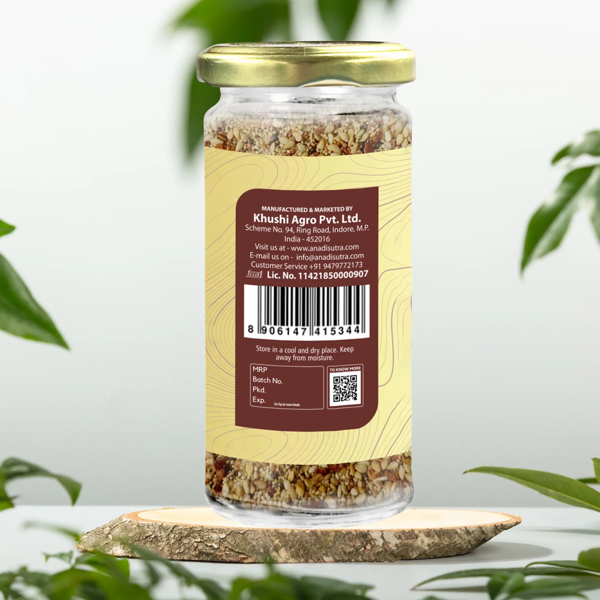 Calcium Rich 120 gm | Fiber-Rich ingredients | Ancient Mouth Freshener