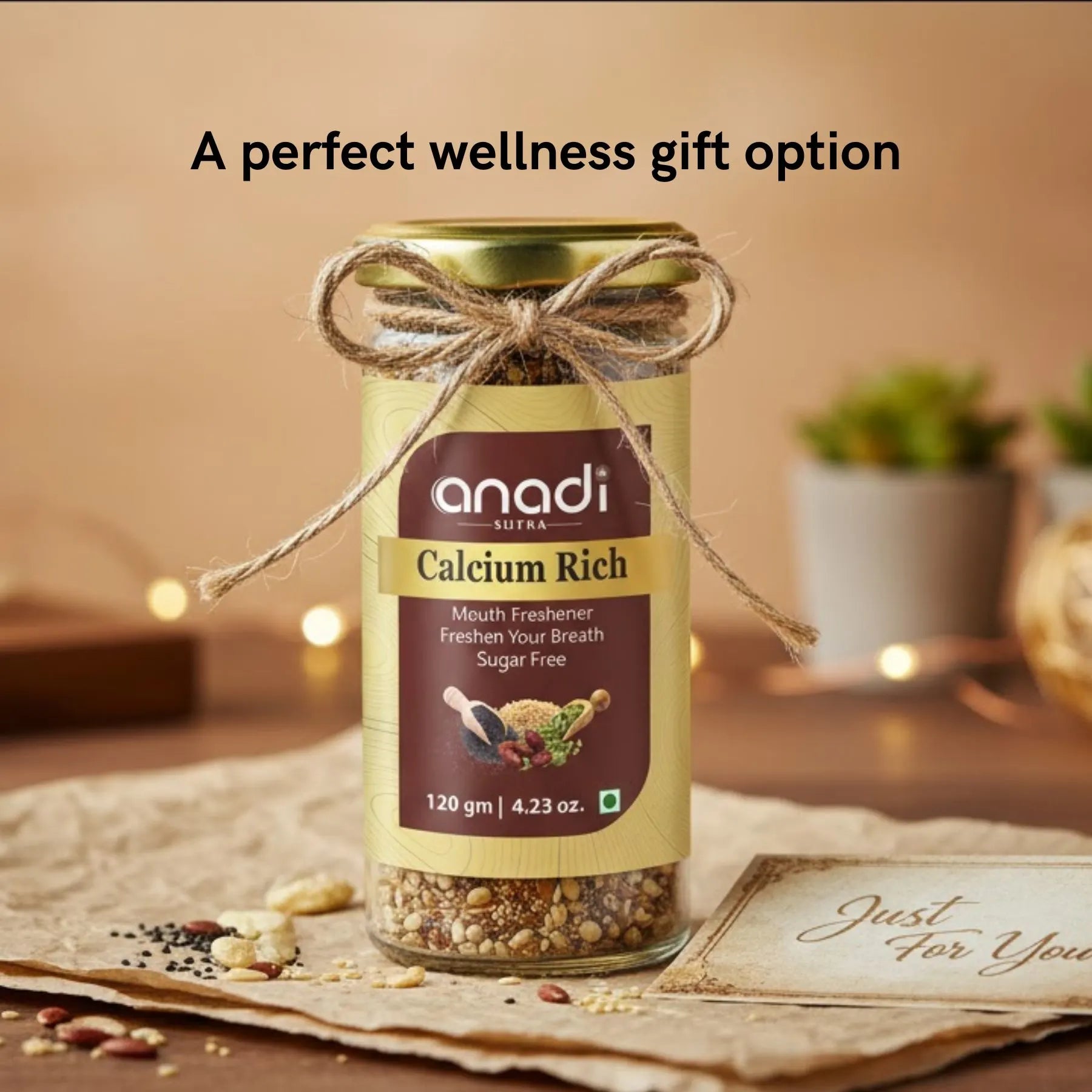 Calcium Rich 120 gm | Fiber-Rich ingredients | Ancient Mouth Freshener