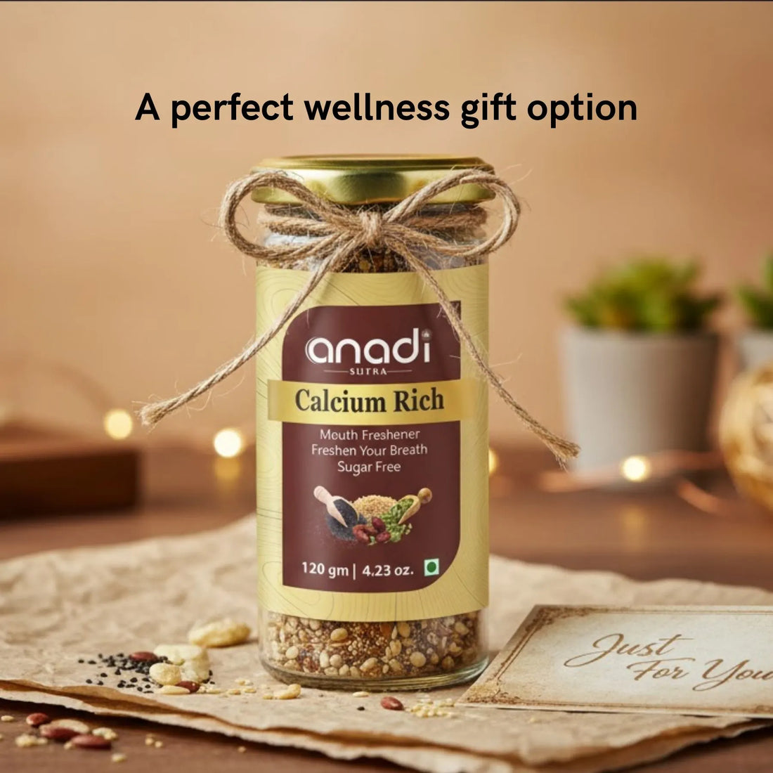 Calcium Rich 120 gm | Fiber-Rich ingredients | Ancient Mouth Freshener