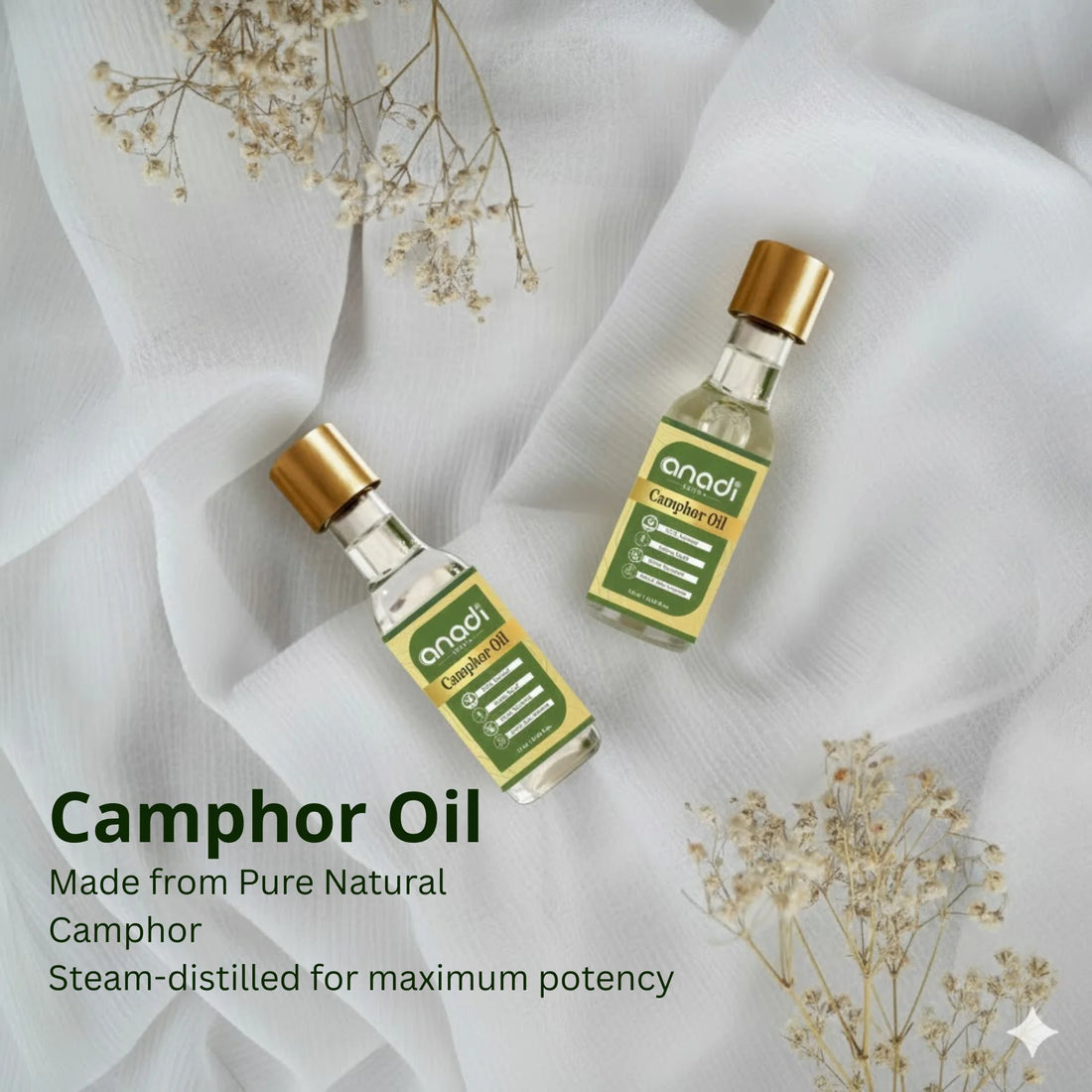 Camphor Oil 15 ml | Pure kapur oil