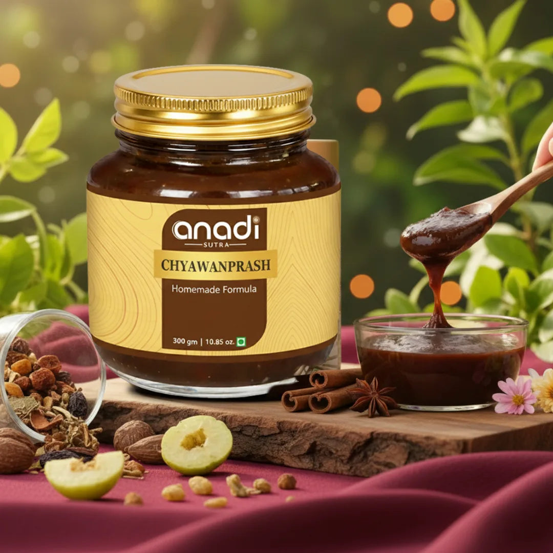 Chyawanprash 300 gm | Silver Leaves Amlaprash |  Sugar Free Chayavanaprasham च्यवनप्राश | 42 Plant based Herbs