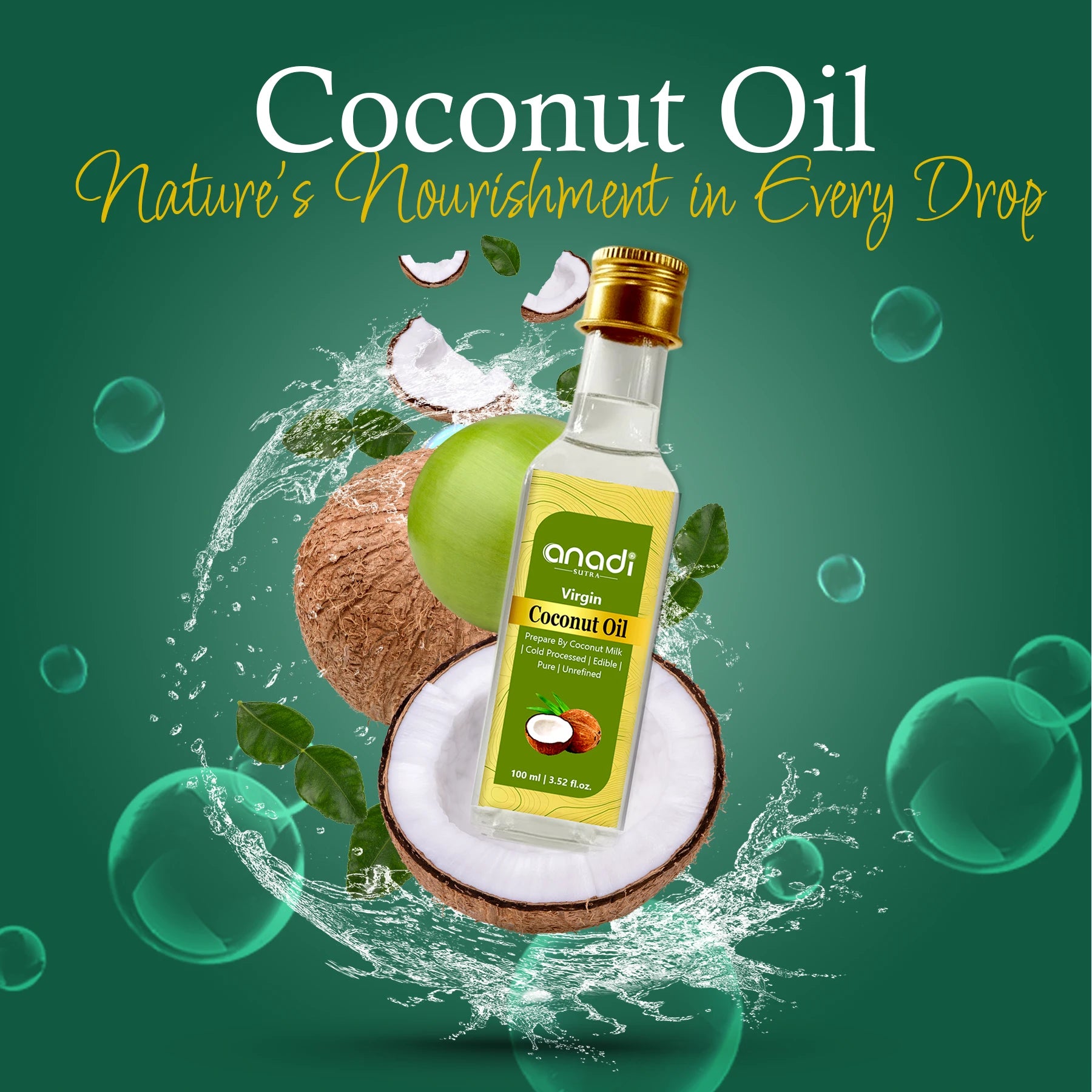 Pure Bliss Coconut Milk Oil 100 ml