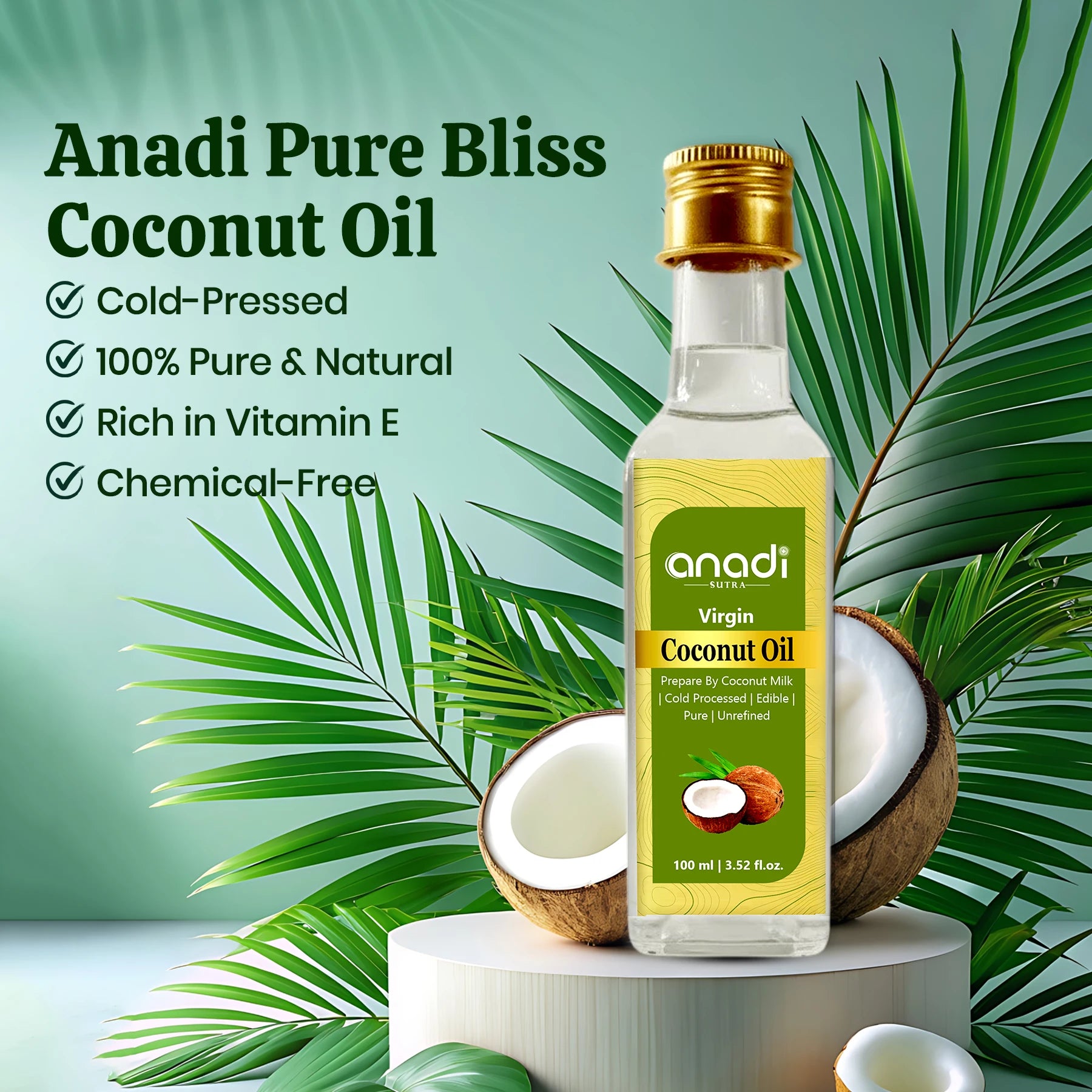 Pure Bliss Coconut Milk Oil 100 ml