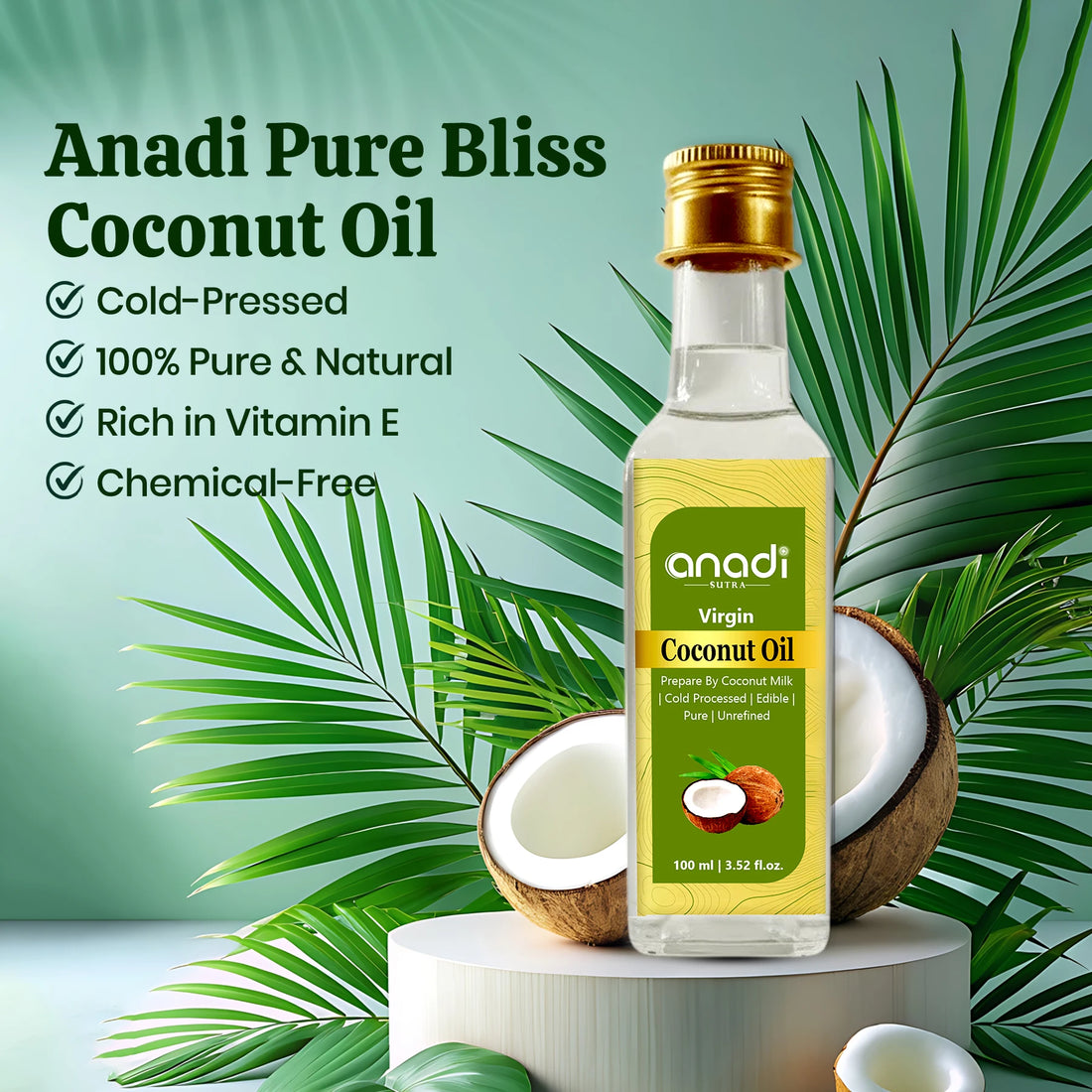 Pure Bliss Coconut Milk Oil 100 ml