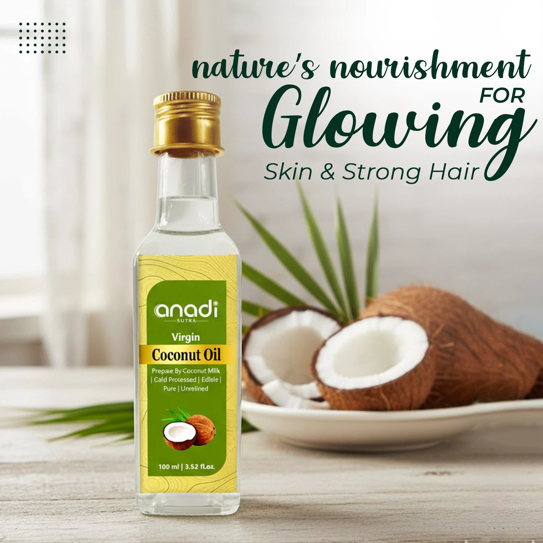 Pure Bliss Coconut Milk Oil 100 ml